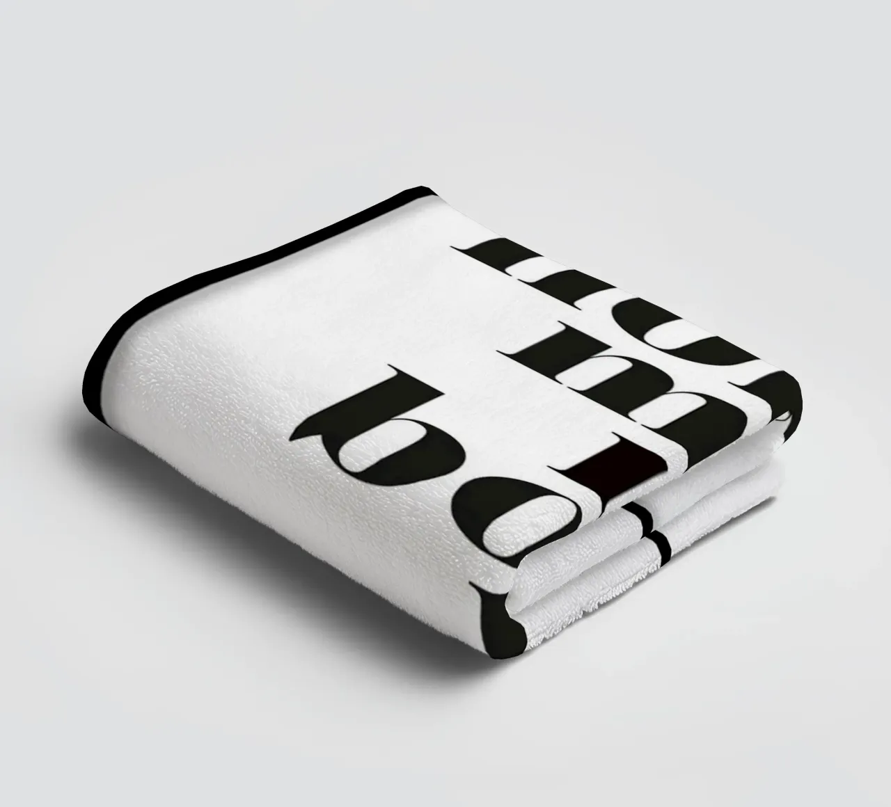 normaal is saai badhanddoek van art quots shop