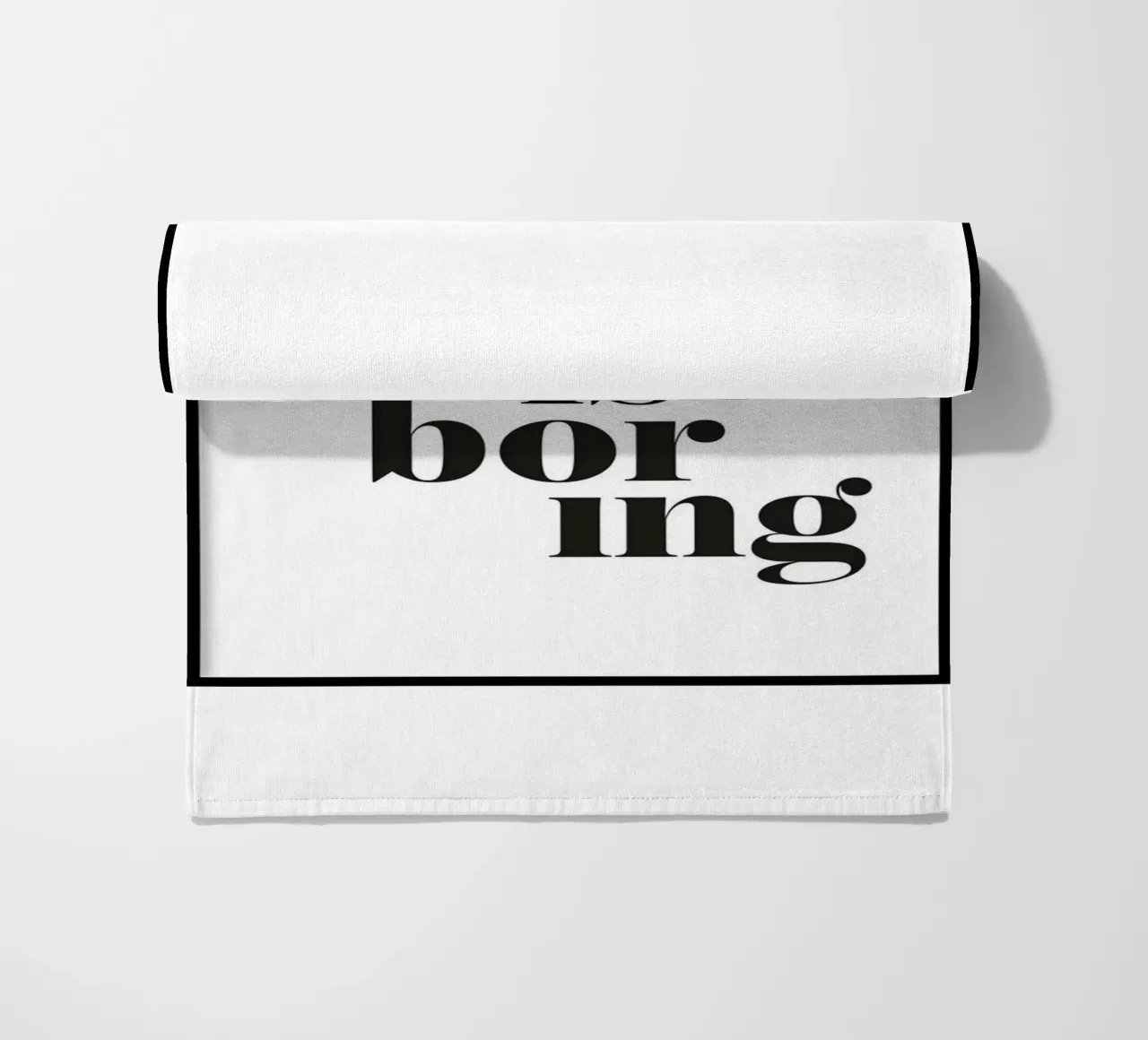 normaal is saai strandhanddoek van art quots shop