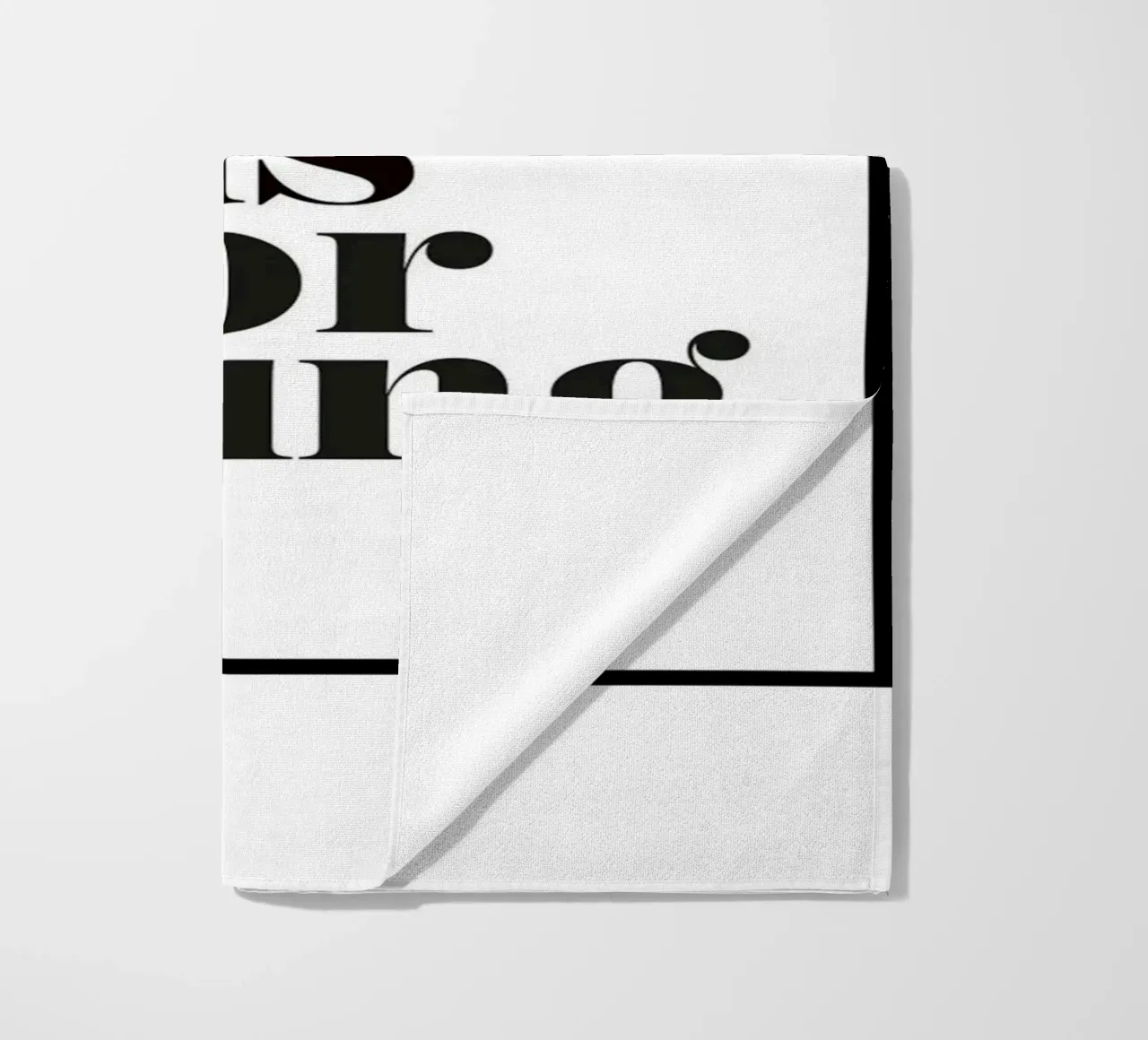 normaal is saai strandhanddoek van art quots shop