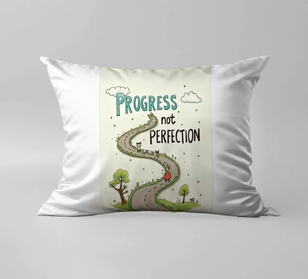 progresso non perfezione cuscino da art quots shop