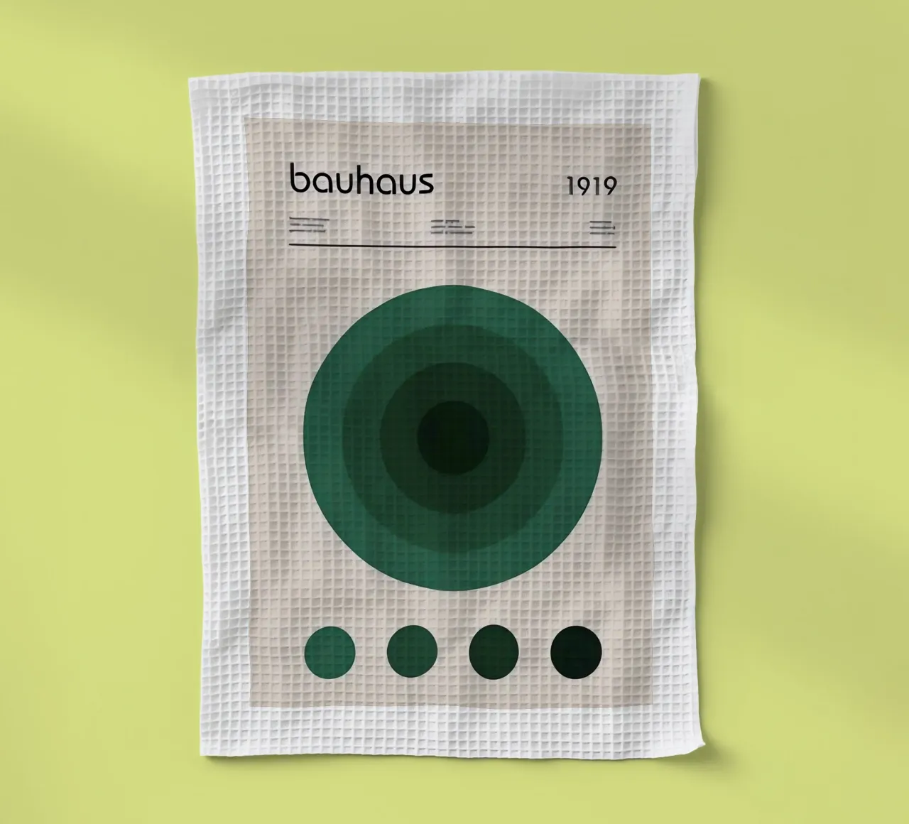 Bauhaus-Kreis 1919 Geschirrtuch von Narciso