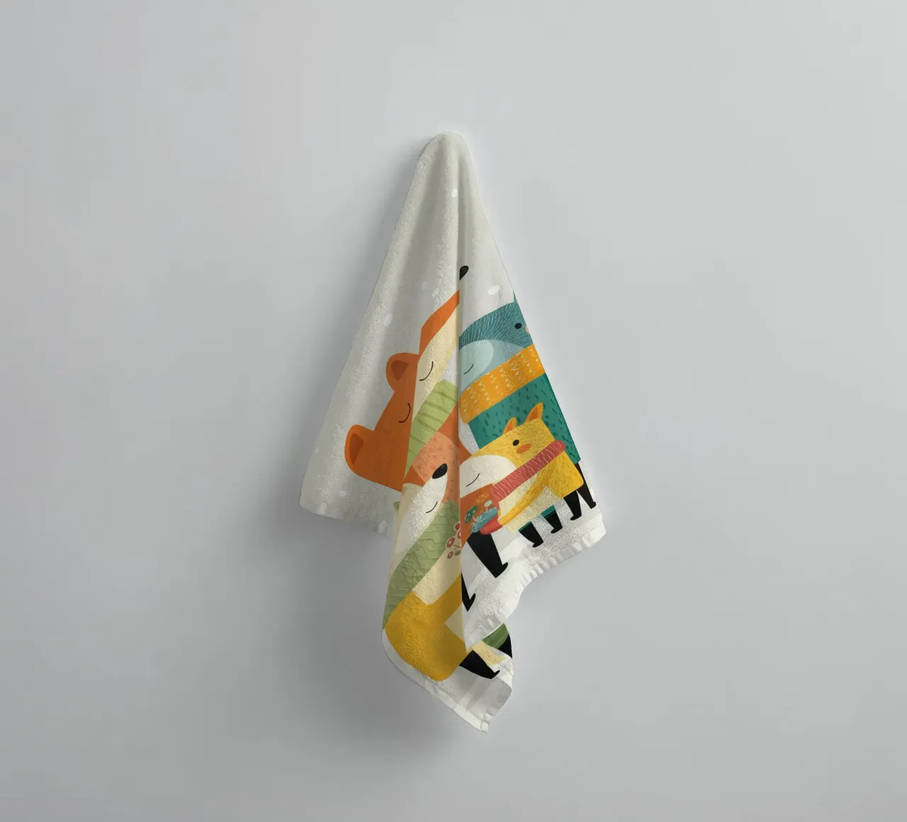 Cozy Critters asciugamano da bagno da Kiara
