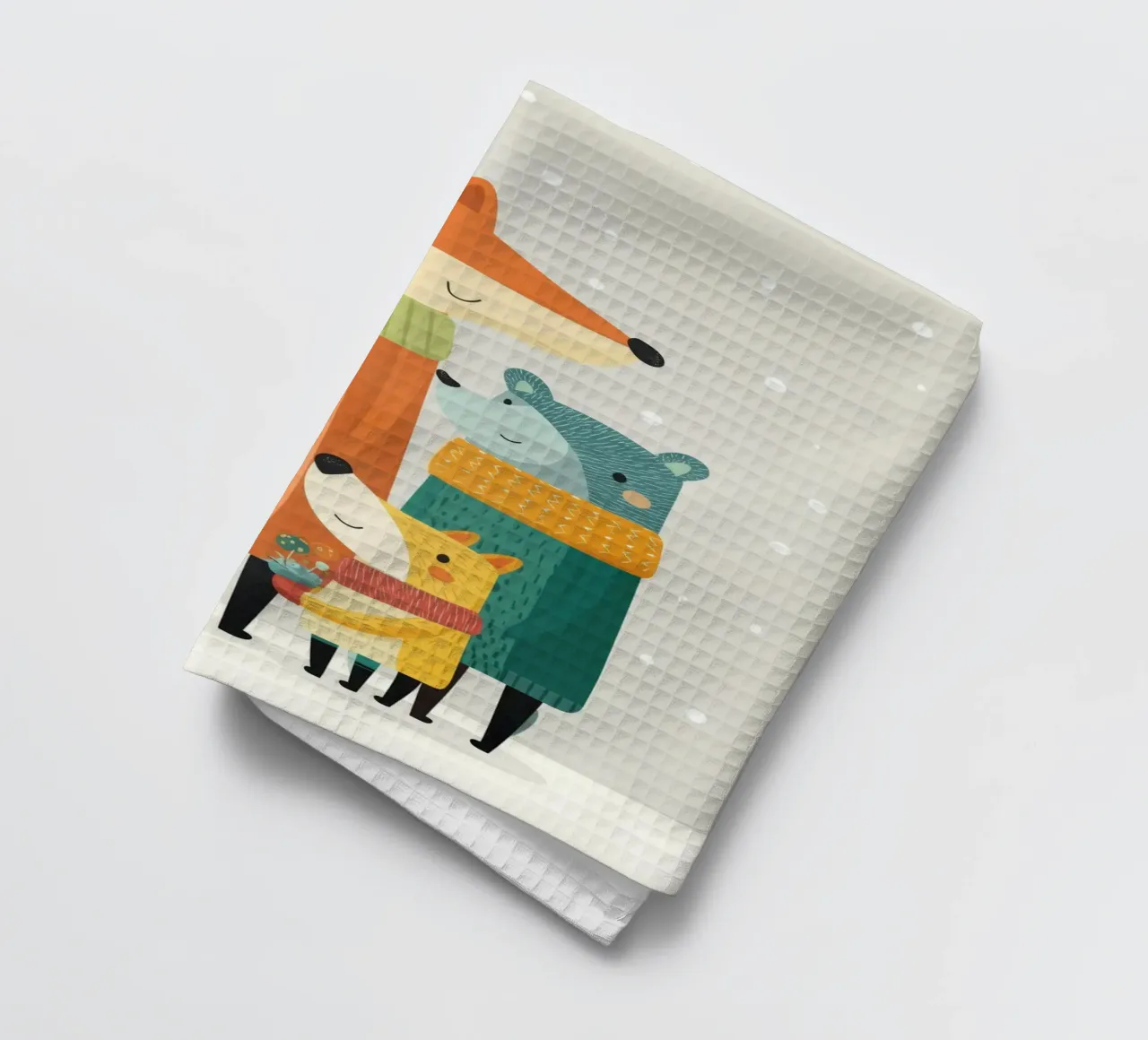 Cozy Critters canovaccio da cucina da Kiara