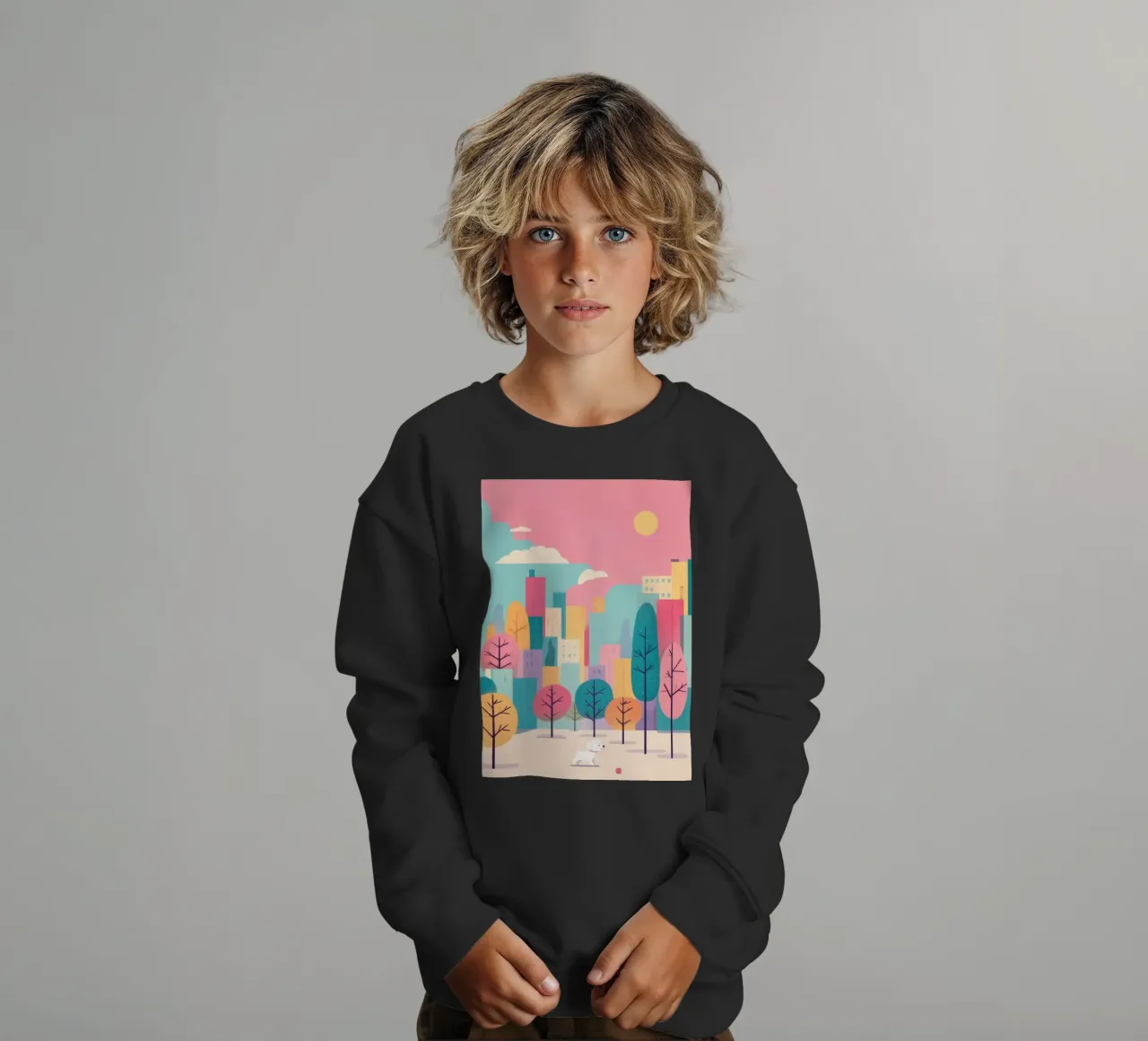 Fetch in the Park felpa bambino da Kiara