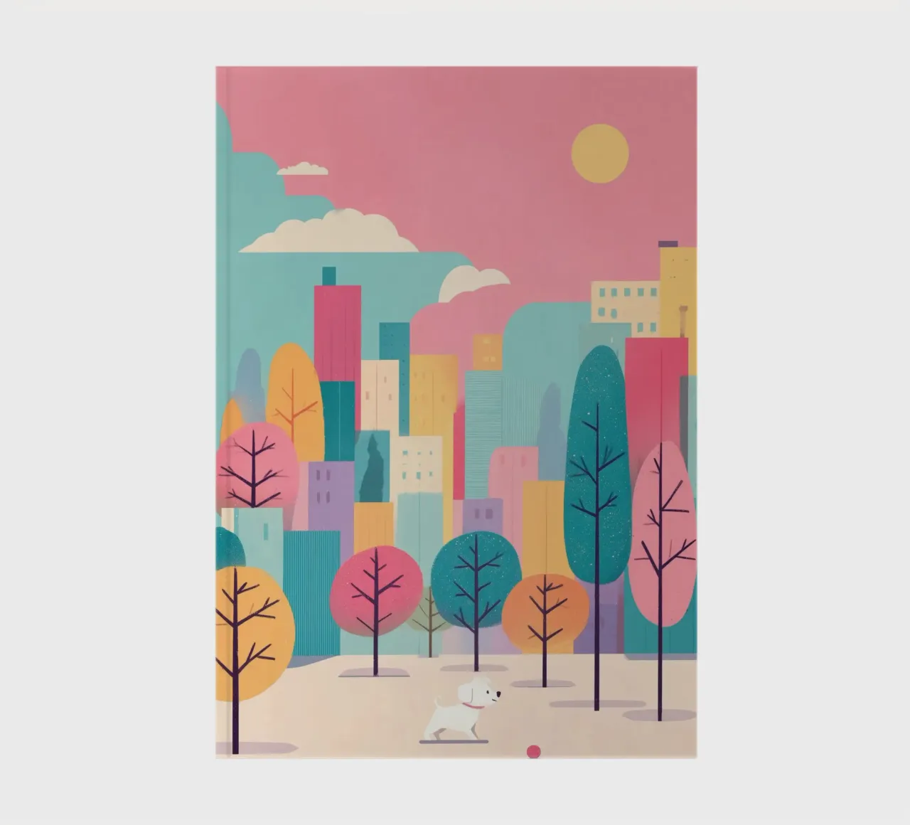 Fetch in the Park notebook by Kiara