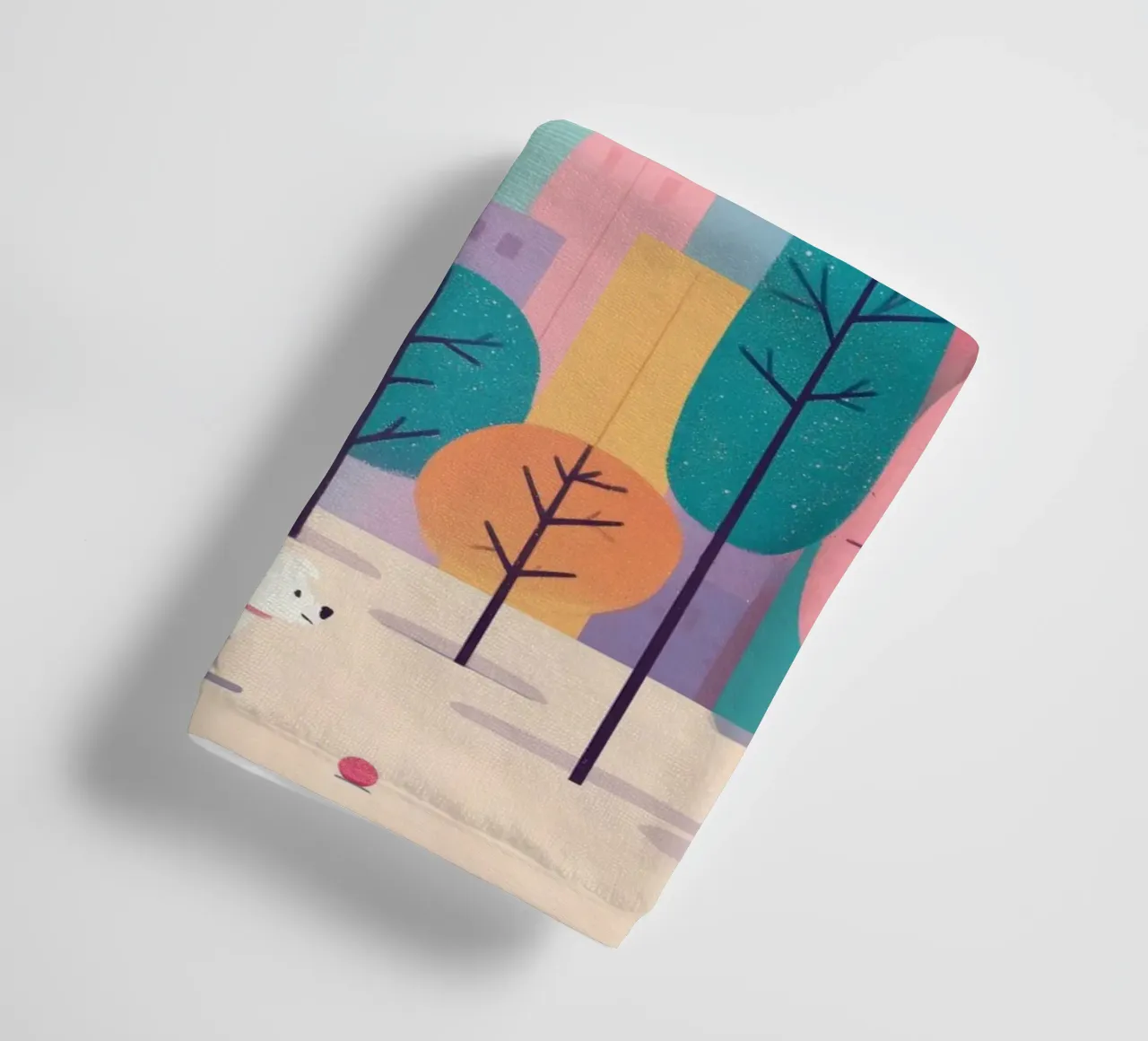 Fetch in the Park asciugamano da bagno da Kiara