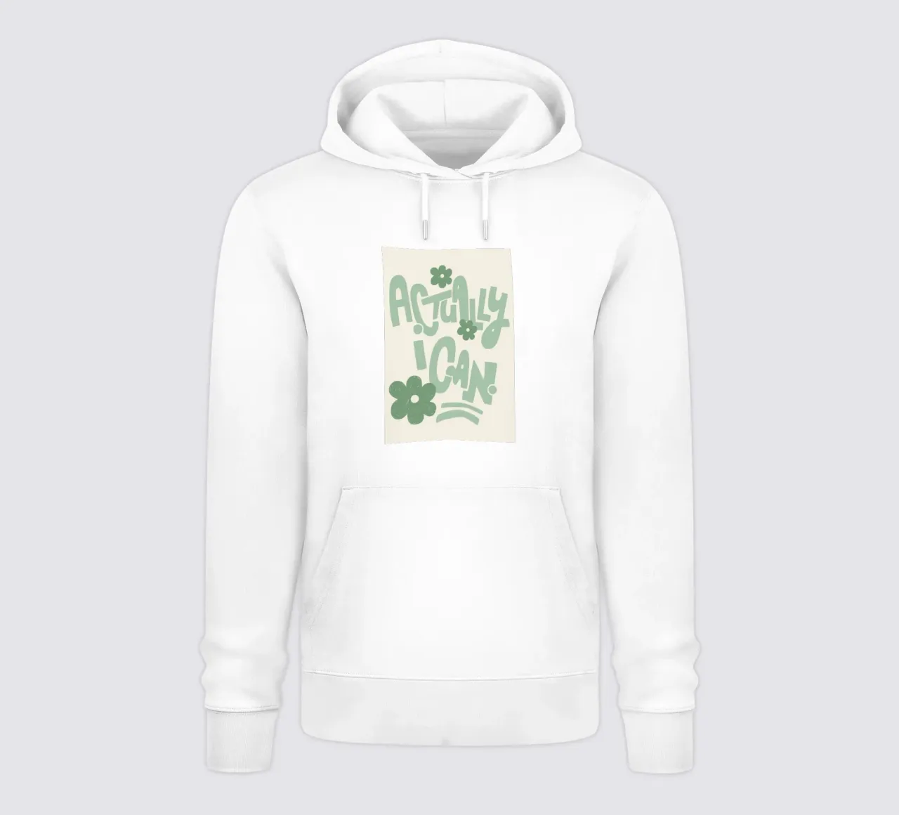 in realtà posso felpa con cappuccio da art quots shop