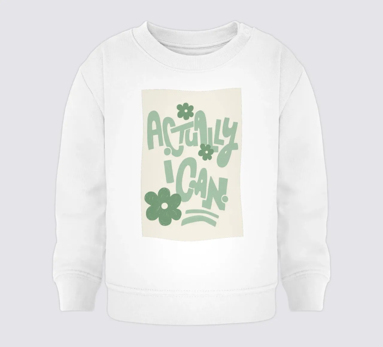 in realtà posso felpa neonato da art quots shop