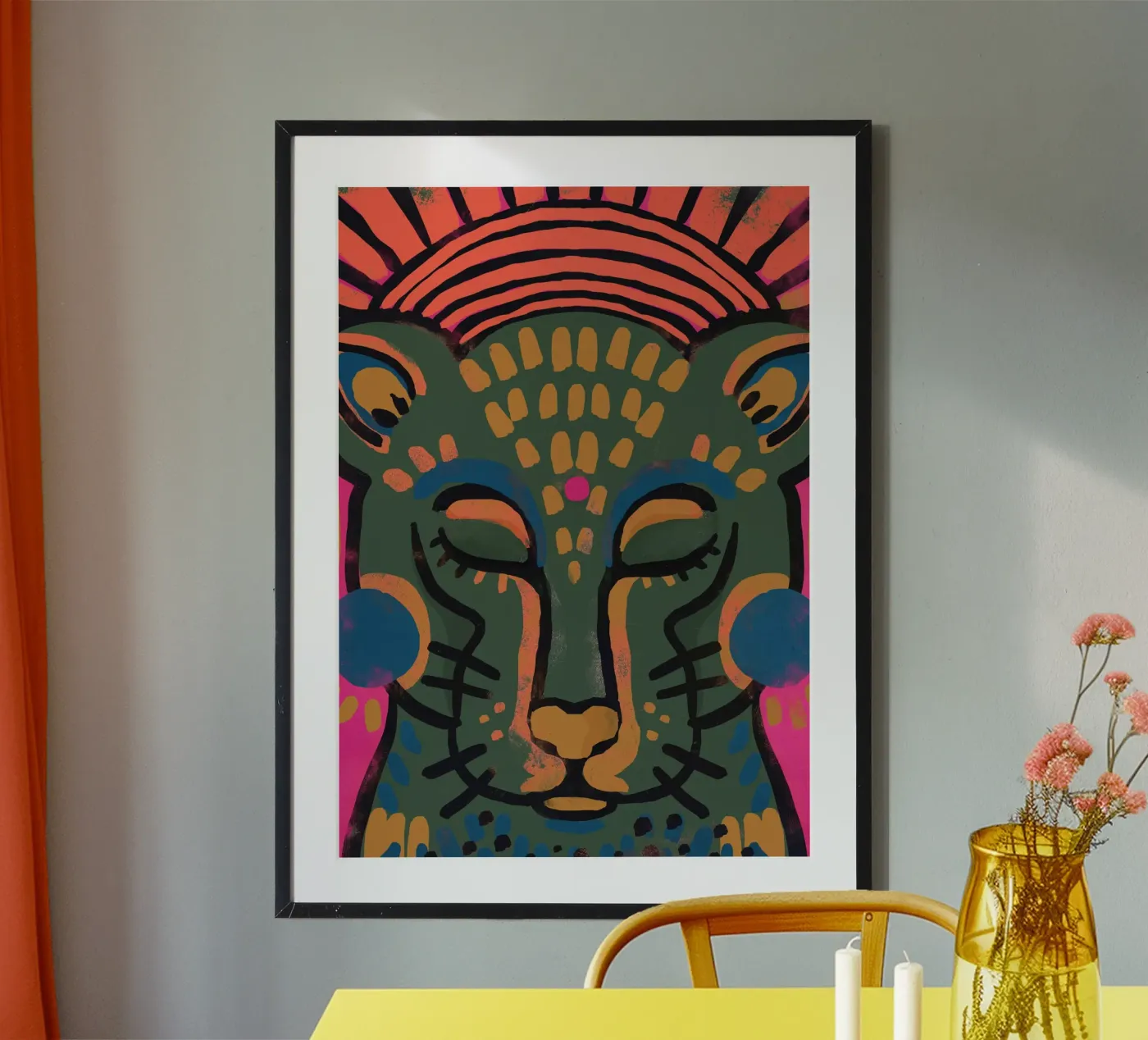 Yogi Tiger (Colored) poster da treechild