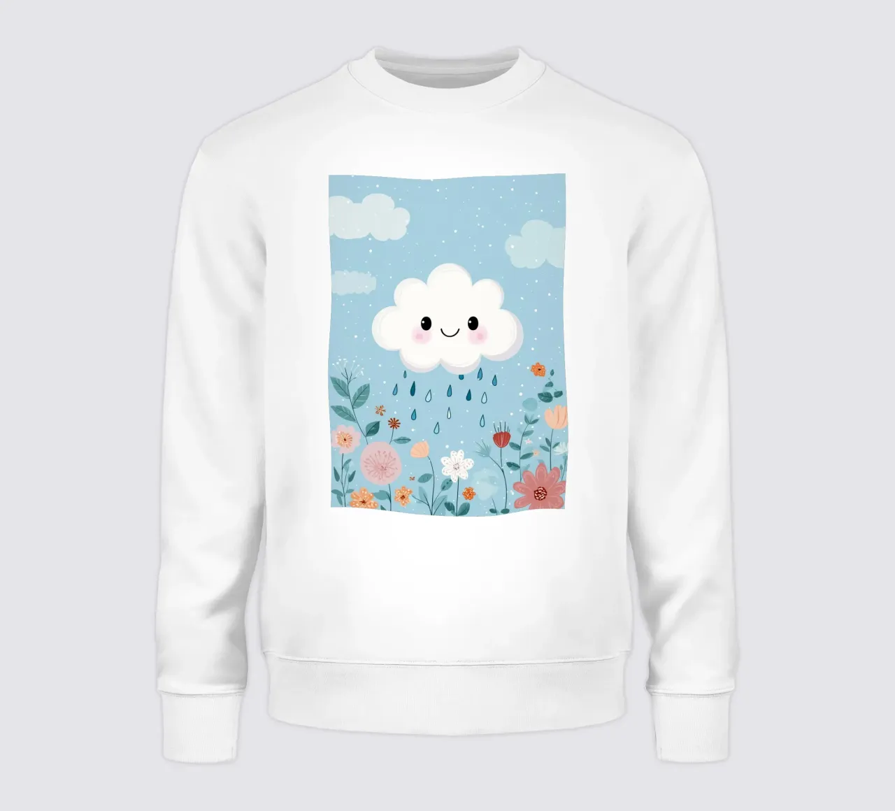 Happy Little Cloud felpa da Kiara