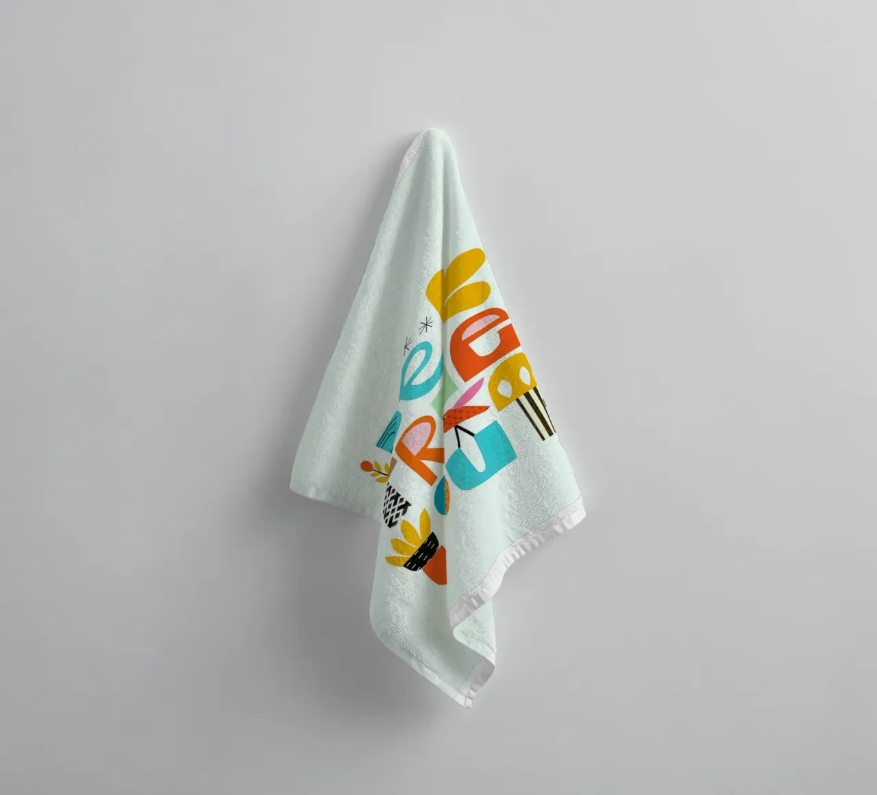 Ti sono fedele asciugamano da bagno da art quots shop