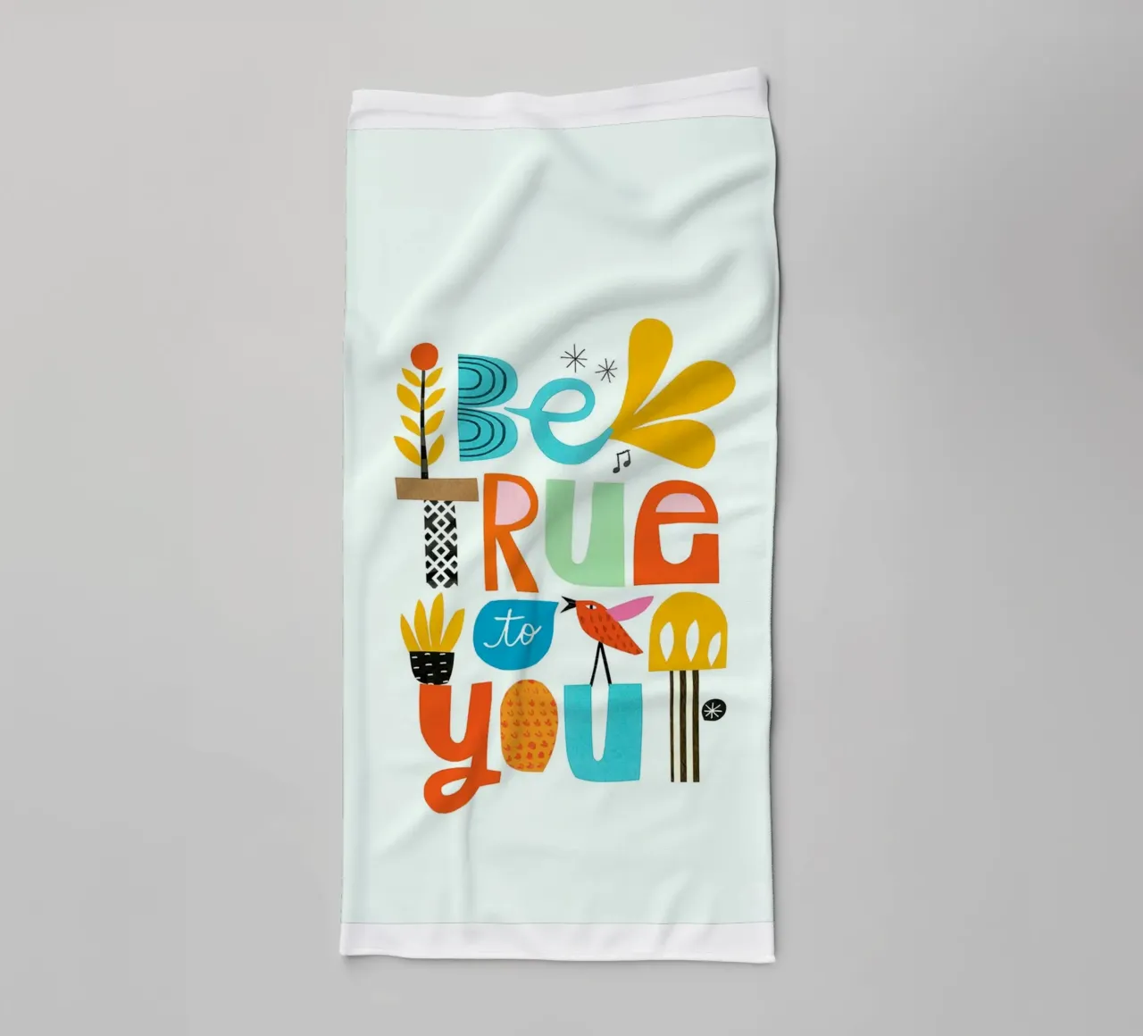 Ti sono fedele asciugamano da bagno da art quots shop