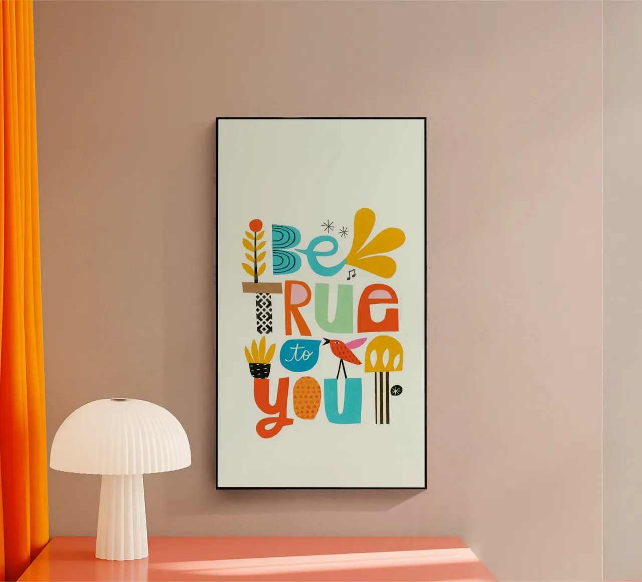 Ti sono fedele plexiglass da art quots shop