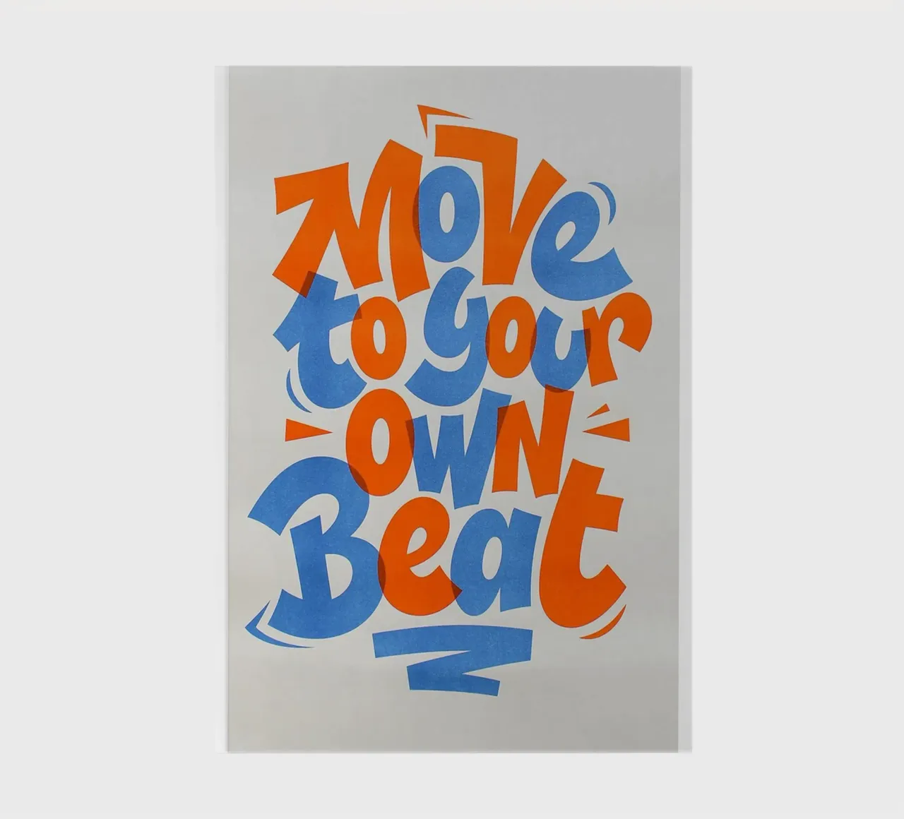 move to your own beat notebook by art quots shop
