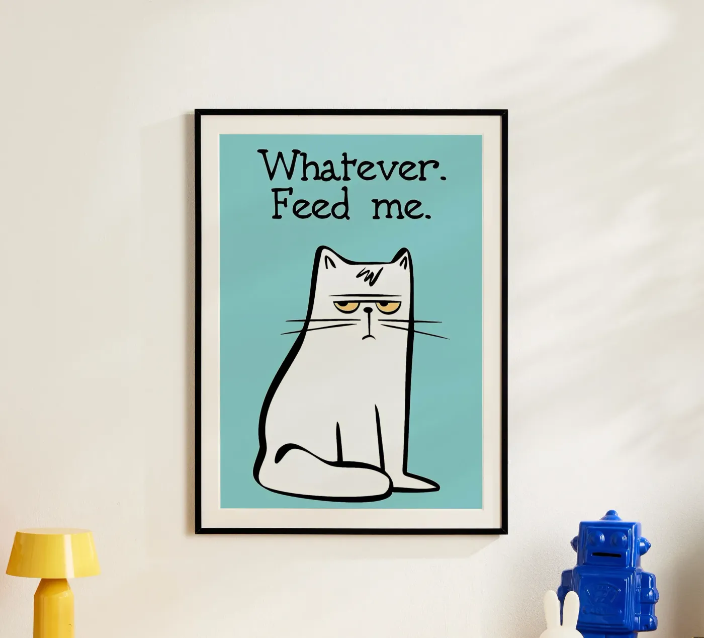 Whatever Feed Me poster by Arjun