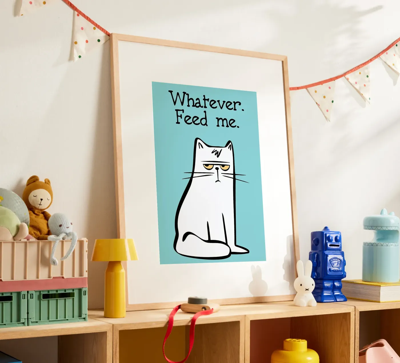Whatever Feed Me poster by Arjun