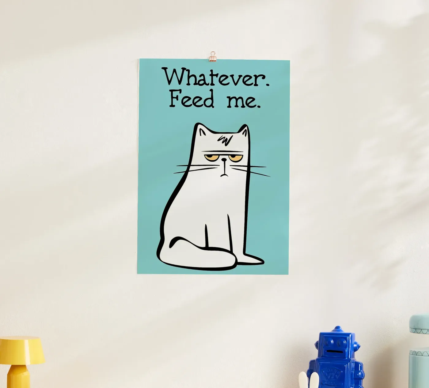 Whatever Feed Me poster by Arjun