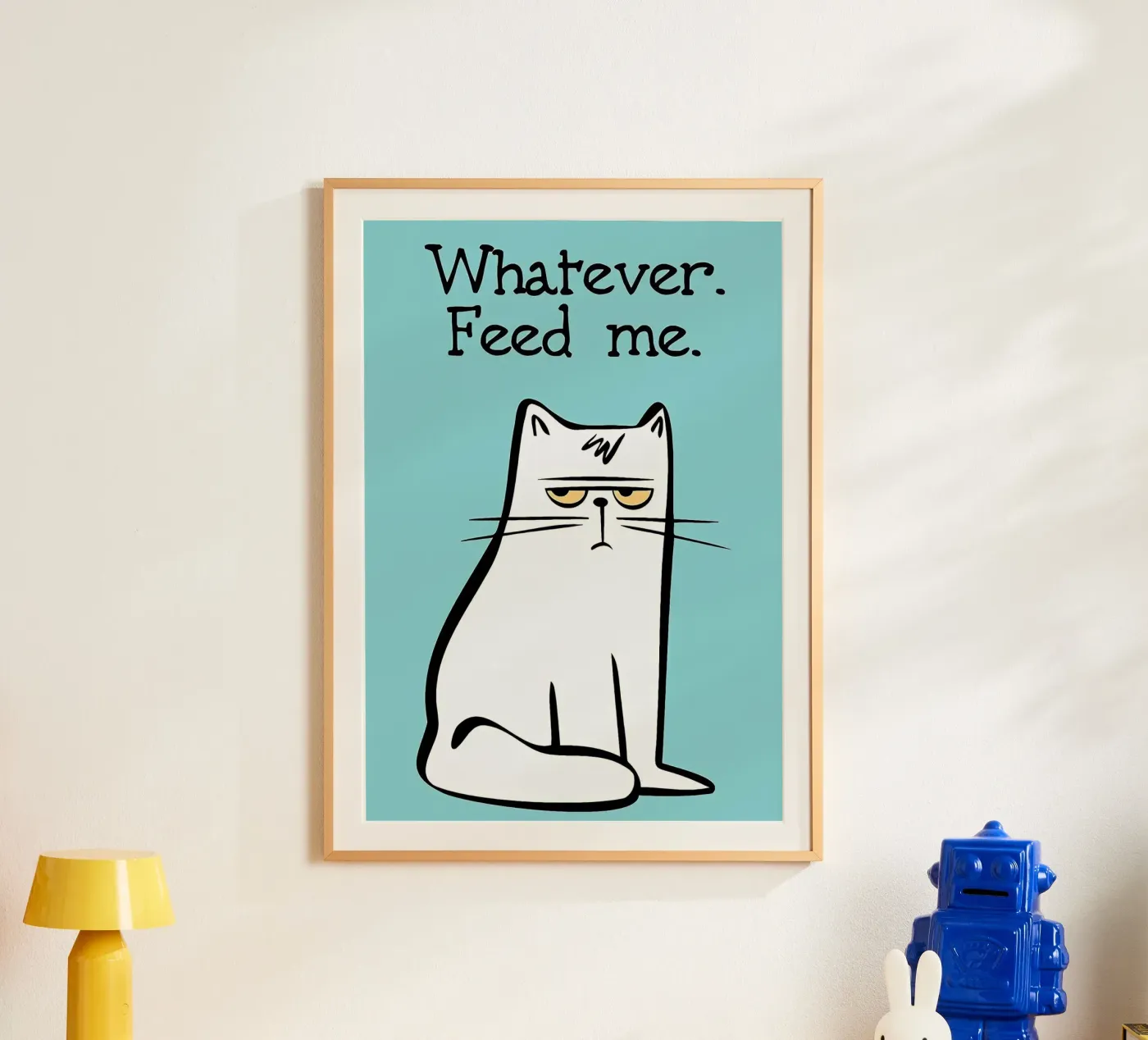 Whatever Feed Me poster by Arjun