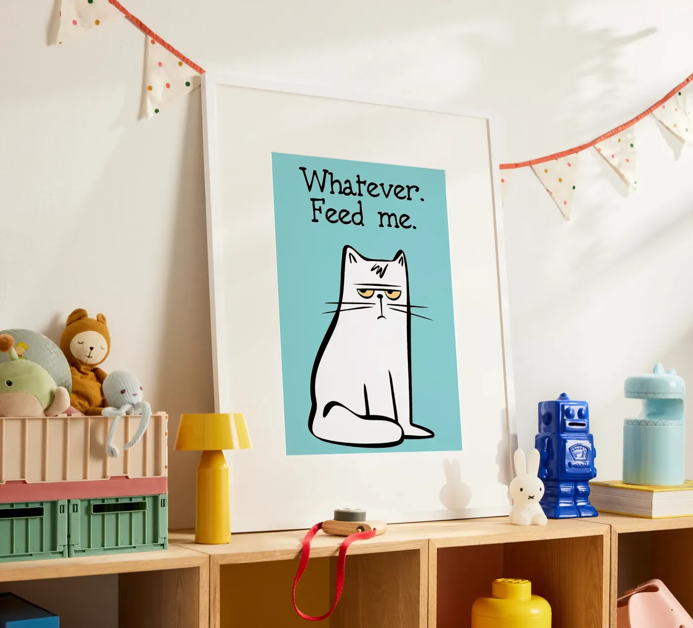 Whatever Feed Me poster by Arjun