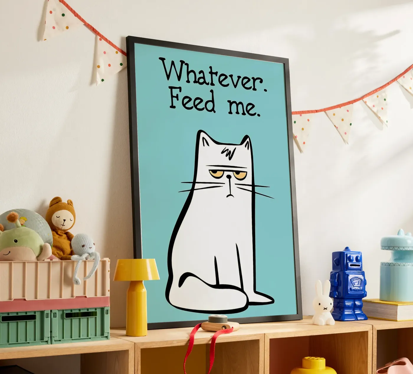 Whatever Feed Me poster by Arjun