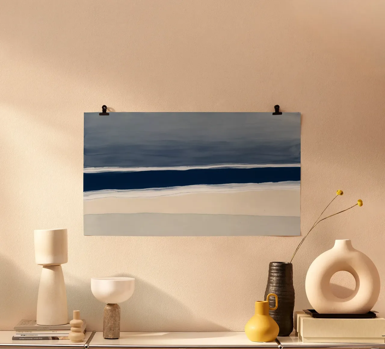 Orizzonte calmo poster da Seed & Signal