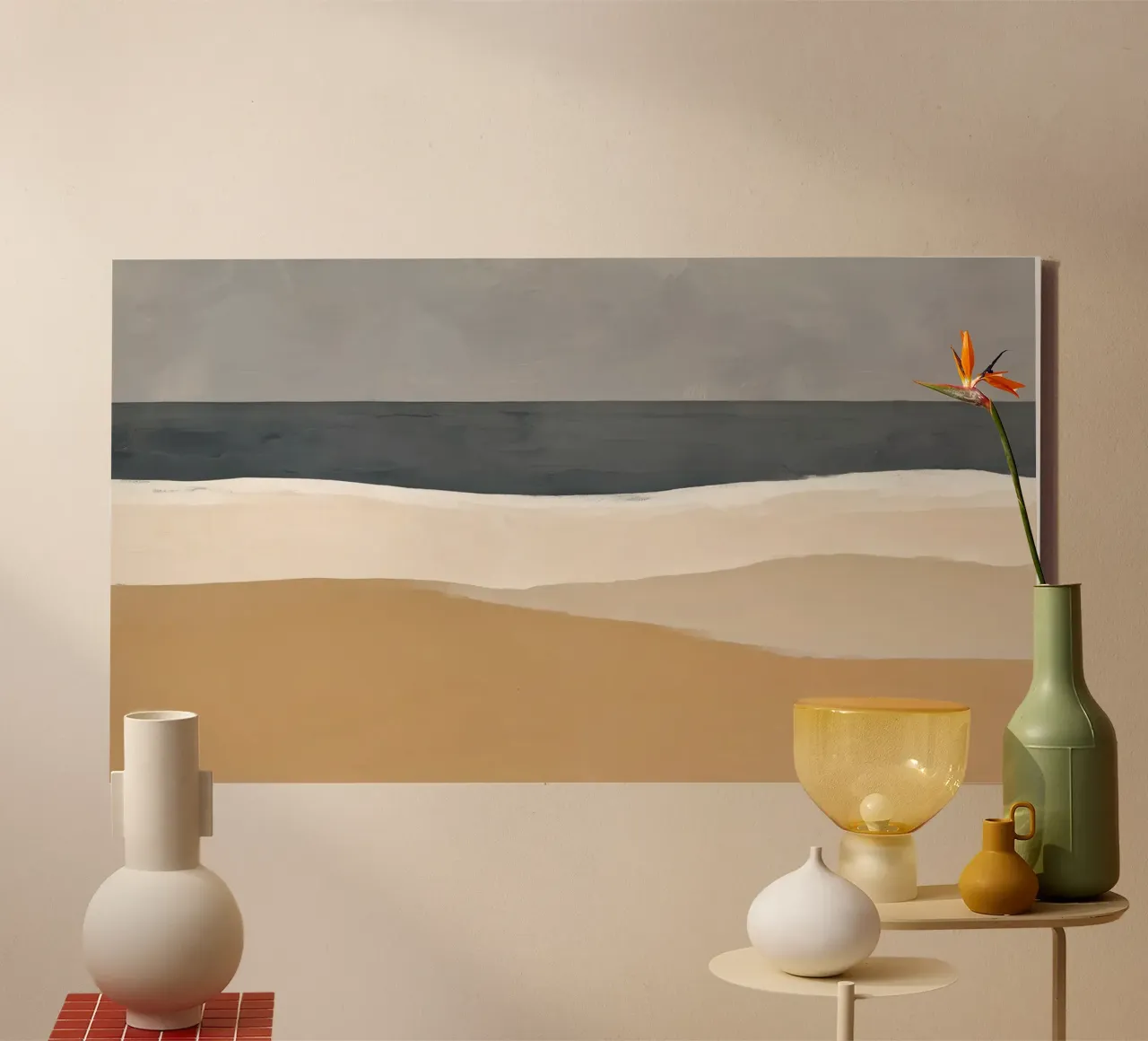 Dune Horizon tela con Cornice a cassetta da Seed & Signal