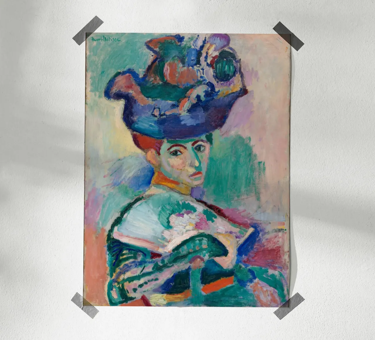 schilderij vrouw canvas poster van briyan shop