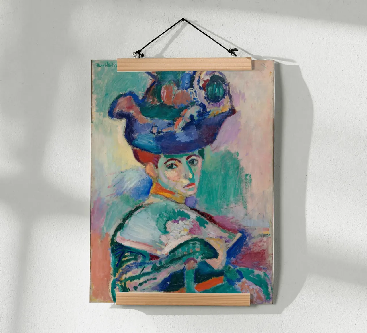 schilderij vrouw canvas poster van briyan shop