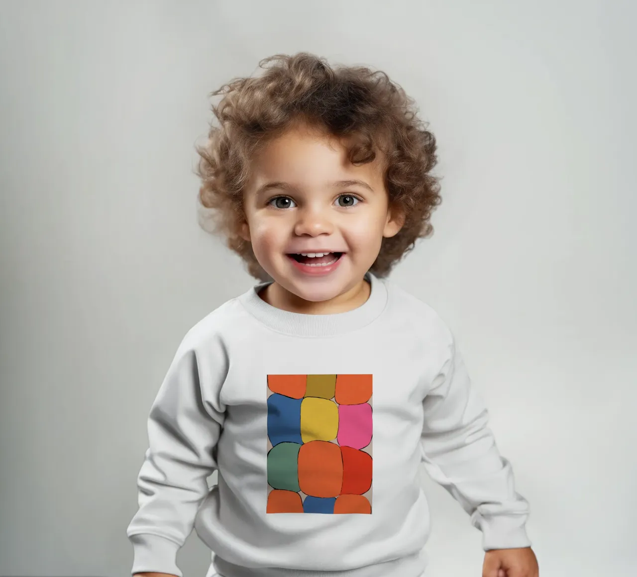 Campi del modello a blocchi felpa neonato da Carinaprint