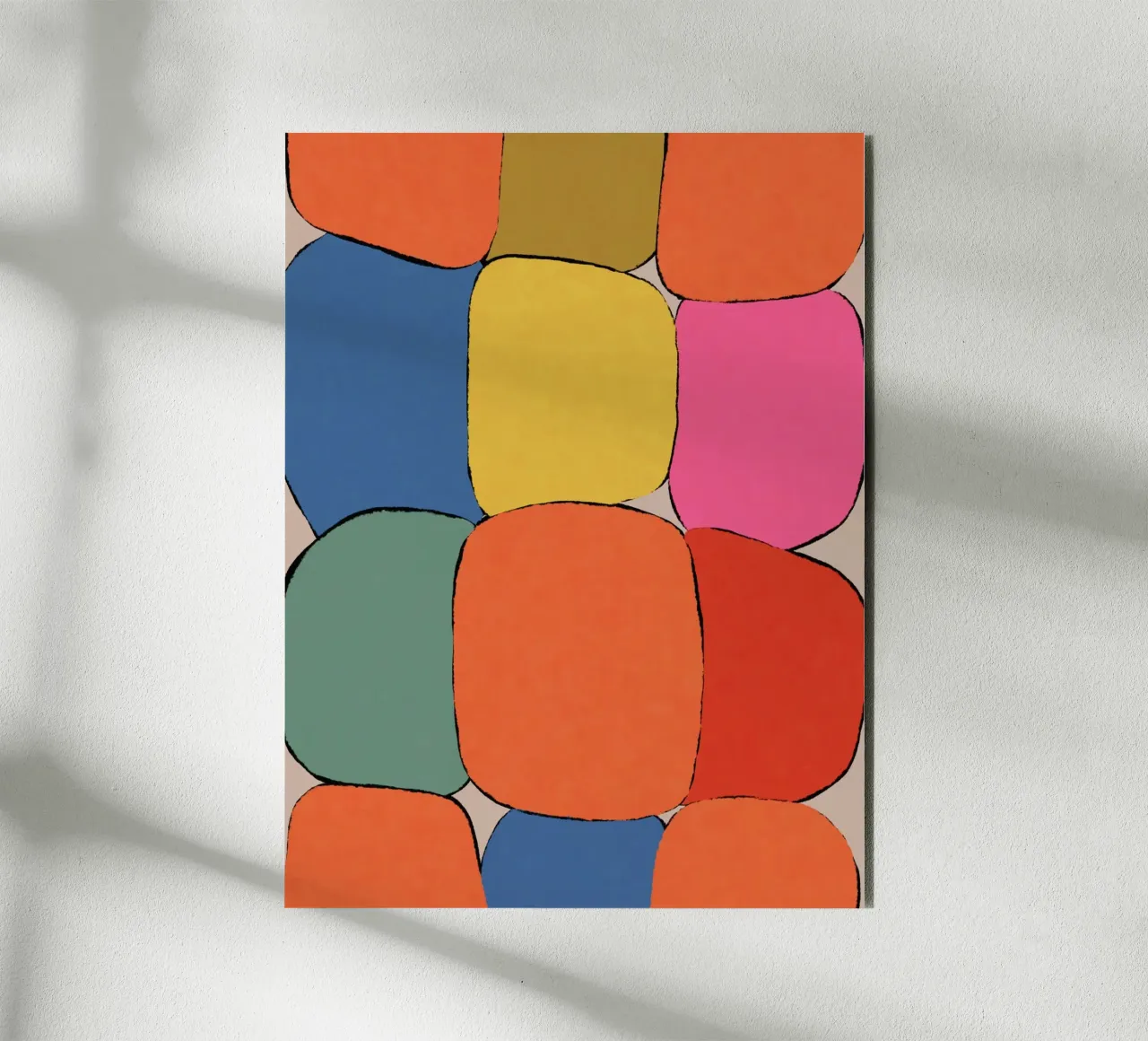 Block pattern fields forex plate by Carinaprint