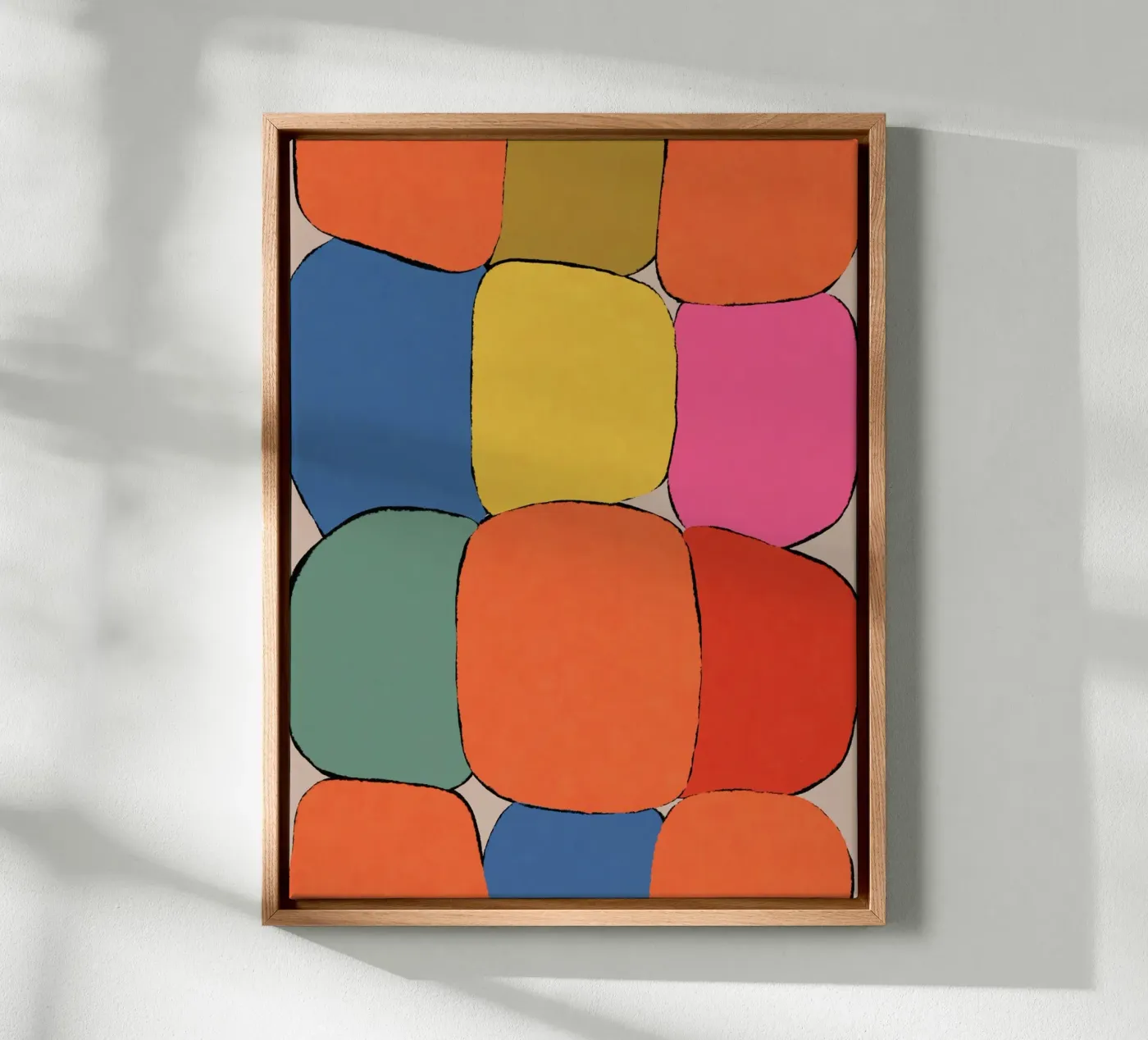 Motifs de blocs Champs toile de Carinaprint