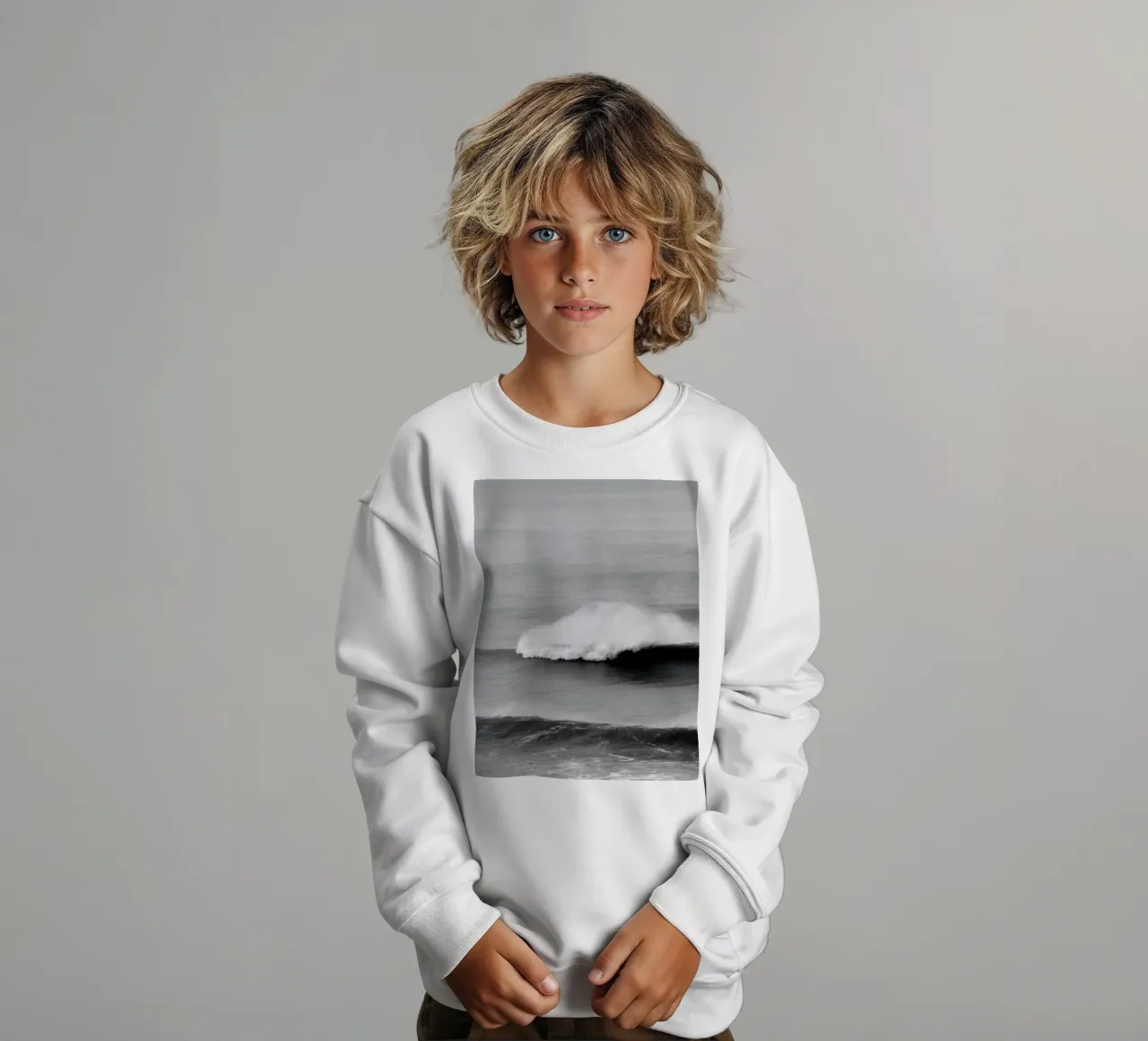 Minimal Waves felpa bambino da Fjöllart