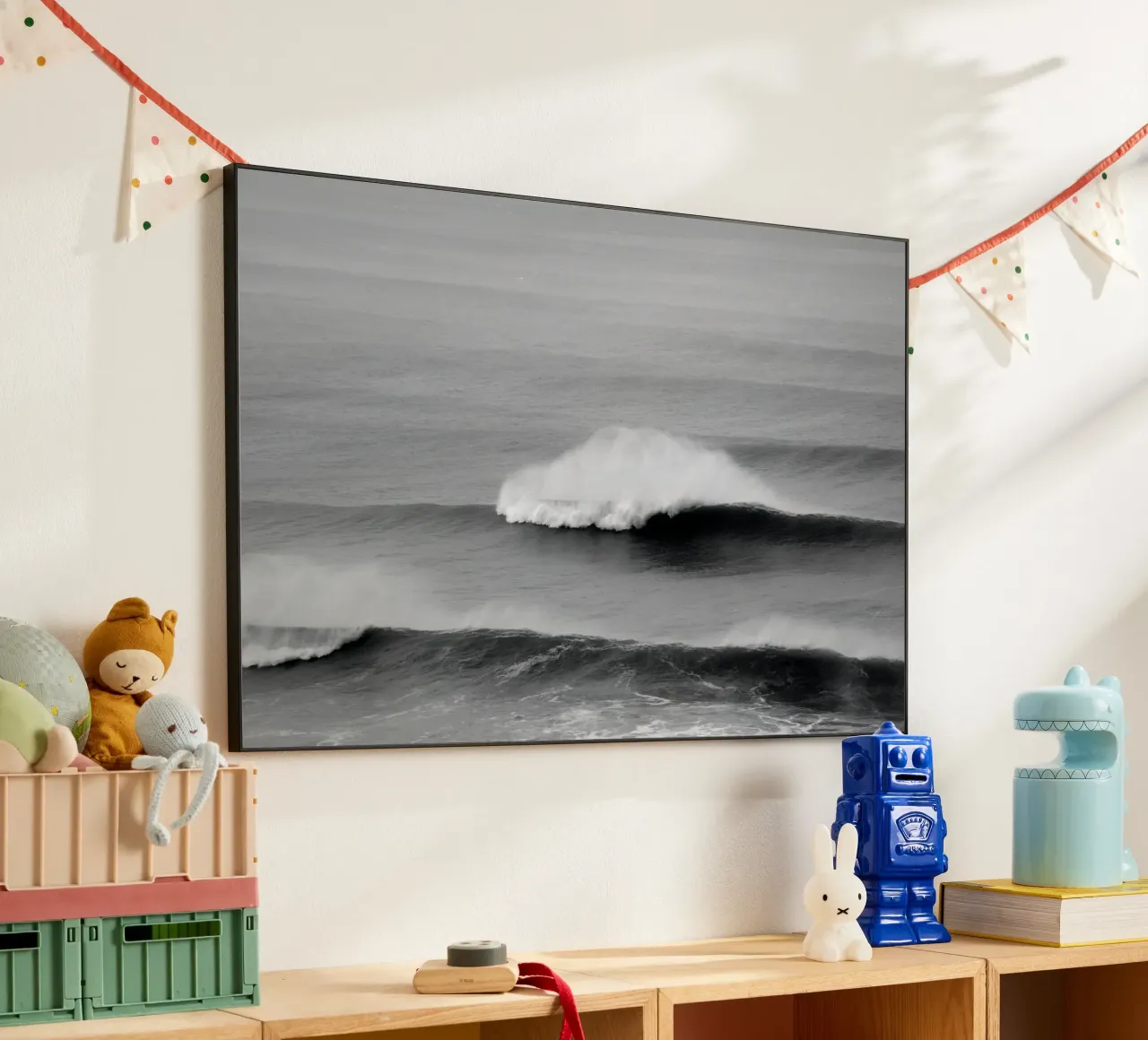 Minimal Waves alluminio dibond da Fjöllart