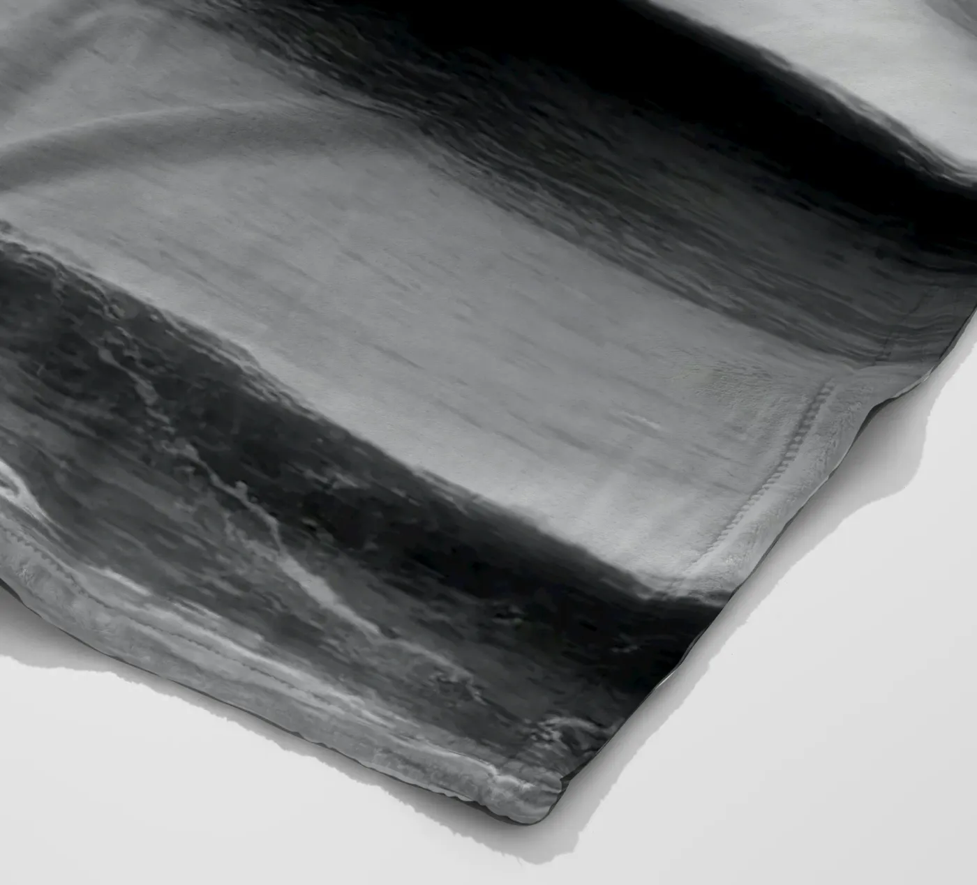 Minimal Waves fleece blanket by Fjöllart