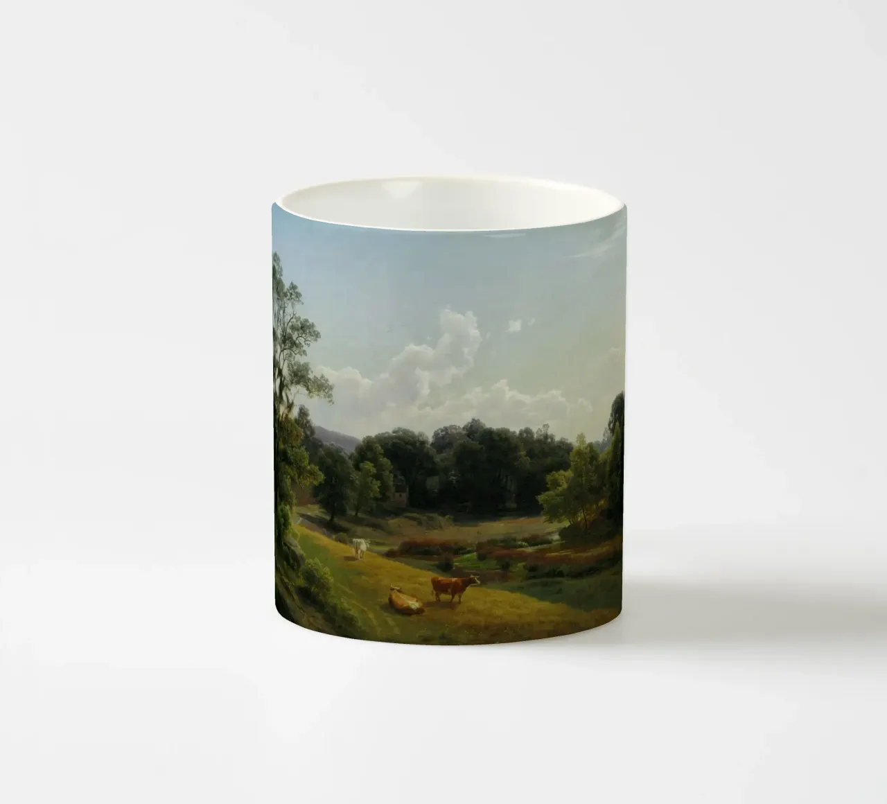 maestose nuvole bianche tazza in ceramica da pleceng shope