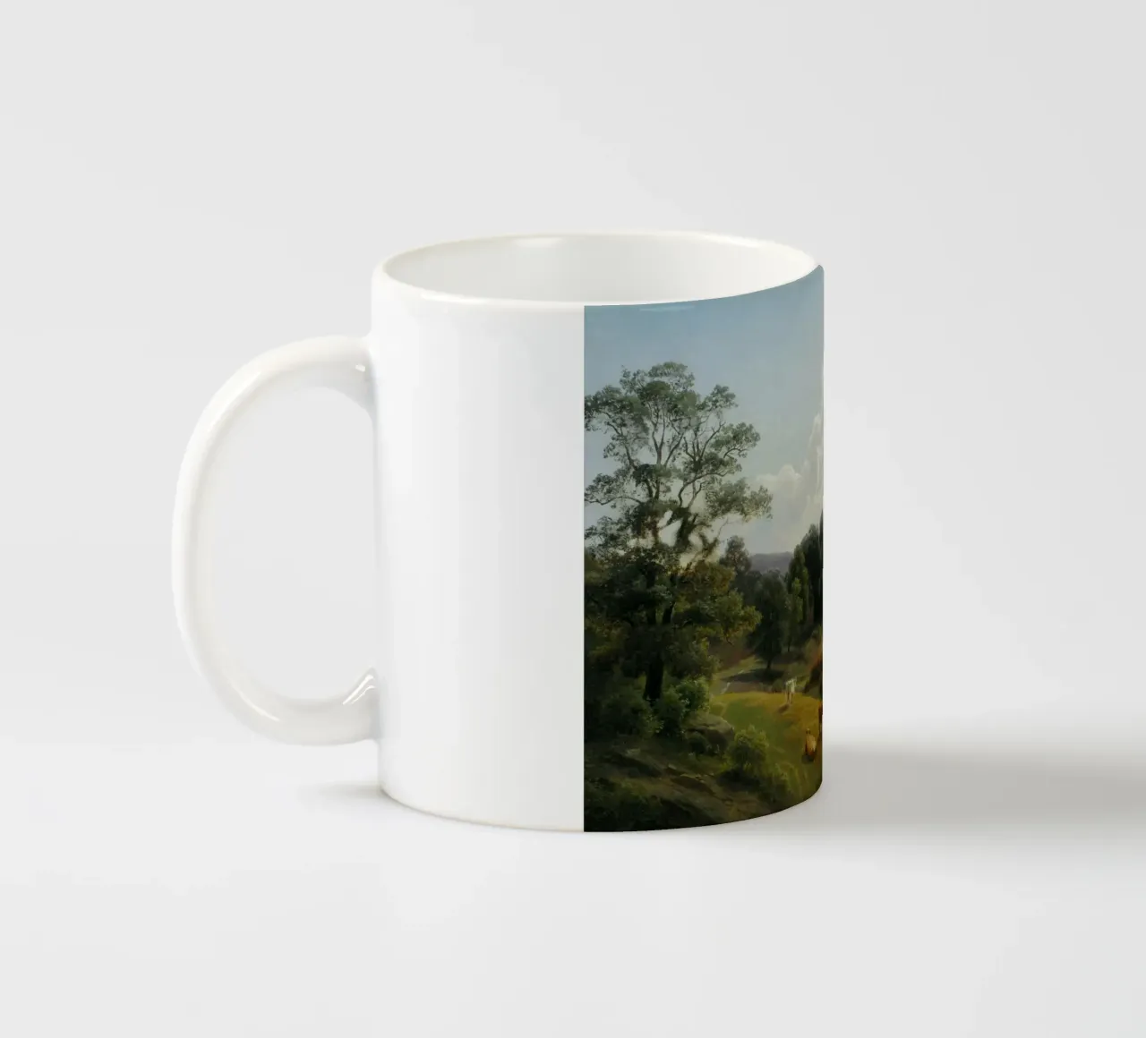 maestose nuvole bianche tazza in ceramica da pleceng shope