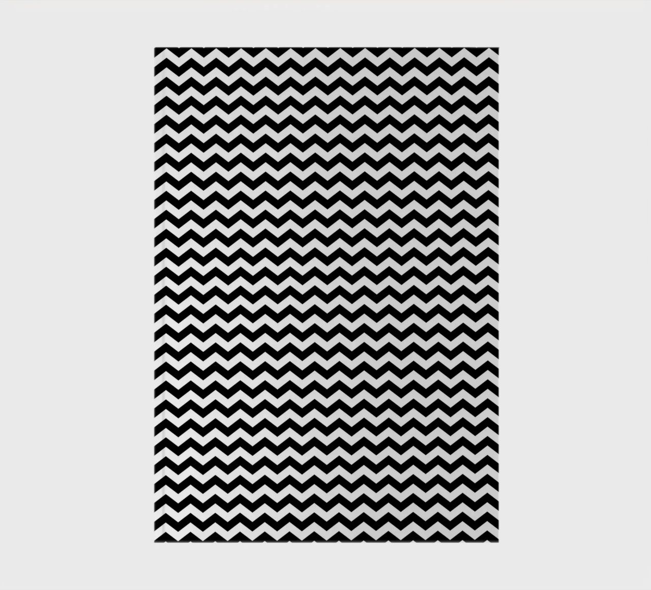 Minimal Chic Basic Chevron Pattern | Bianco e nero diario da Beauty in Simplicity