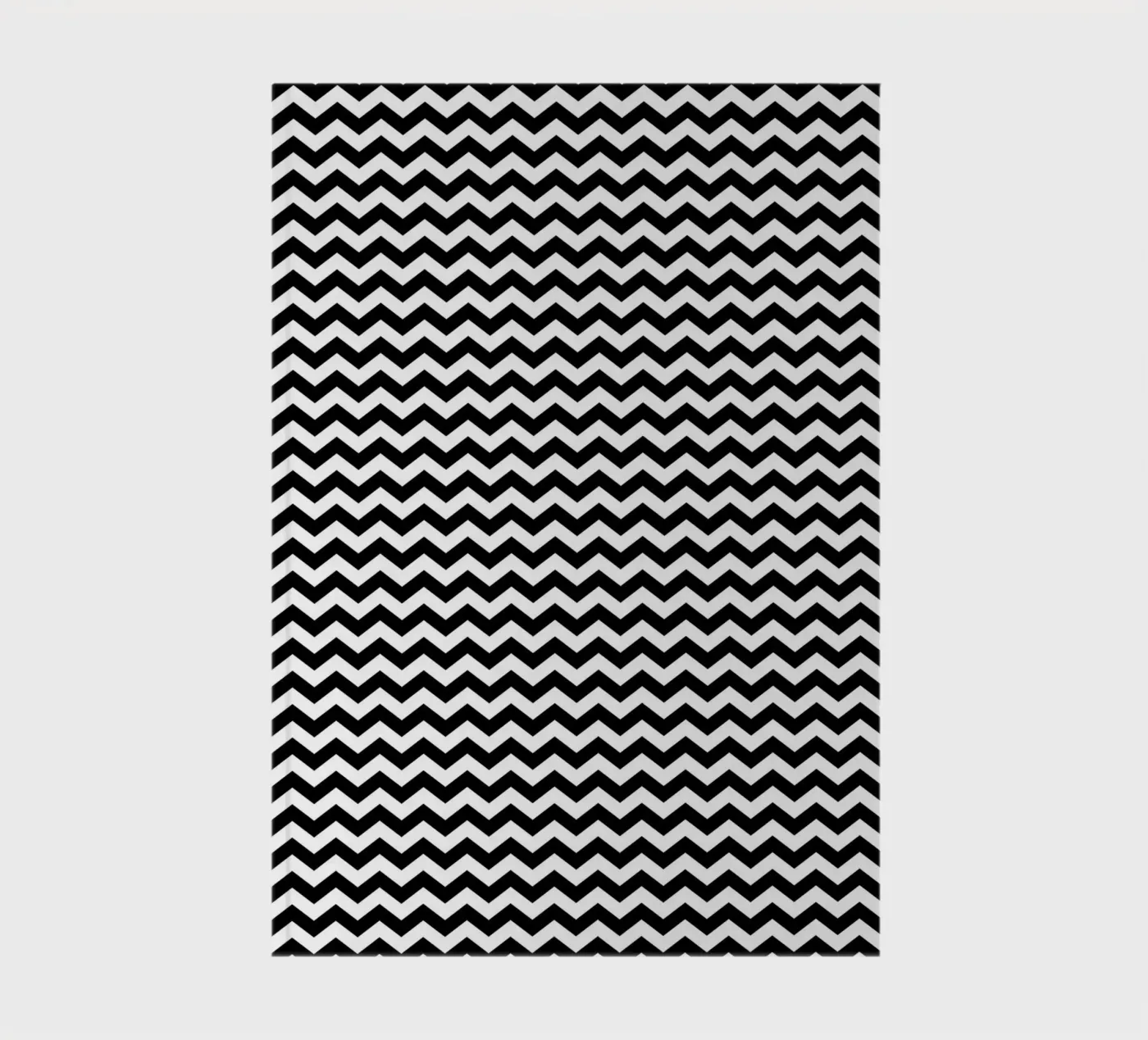 Minimal Chic Basic Chevron Pattern | Bianco e nero quaderno da Beauty in Simplicity