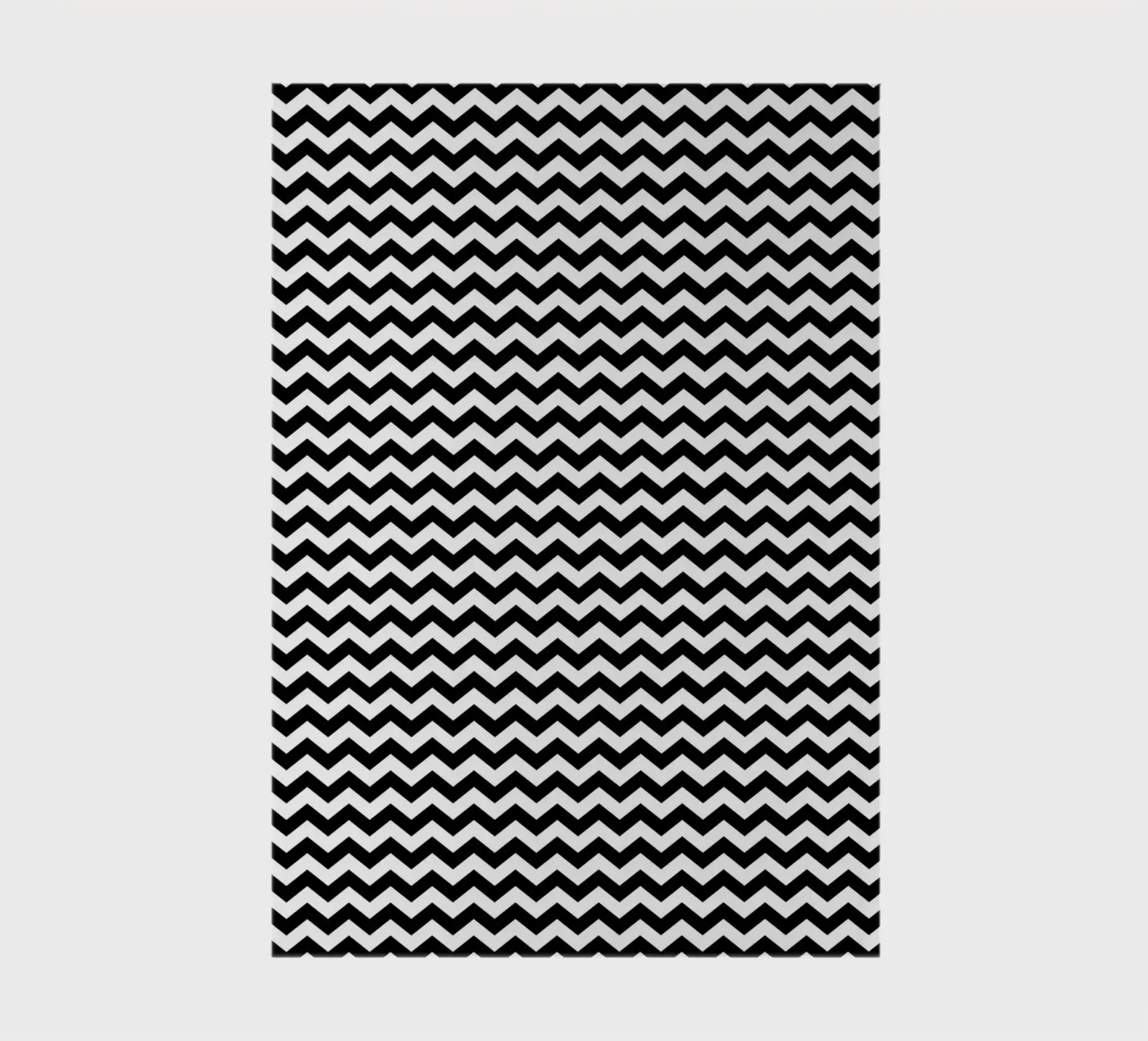 Minimal Chic Basic Chevron Pattern | Bianco e nero quaderno da Beauty in Simplicity