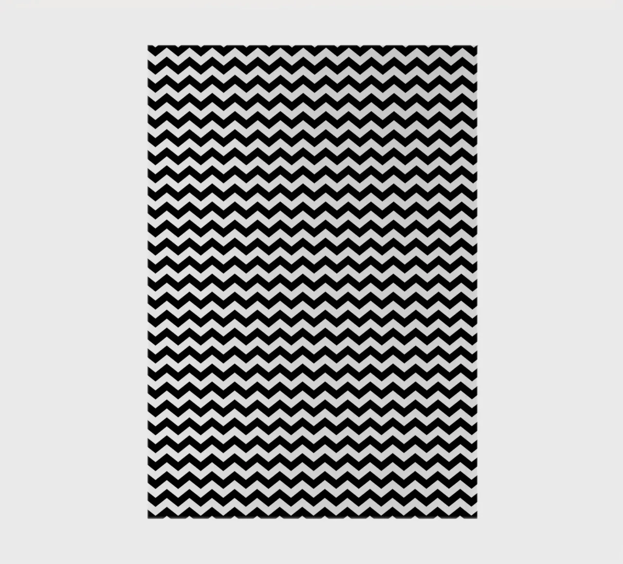 Minimal Chic Basic Chevron Pattern | Black and White carnet de notes de Beauty in Simplicity