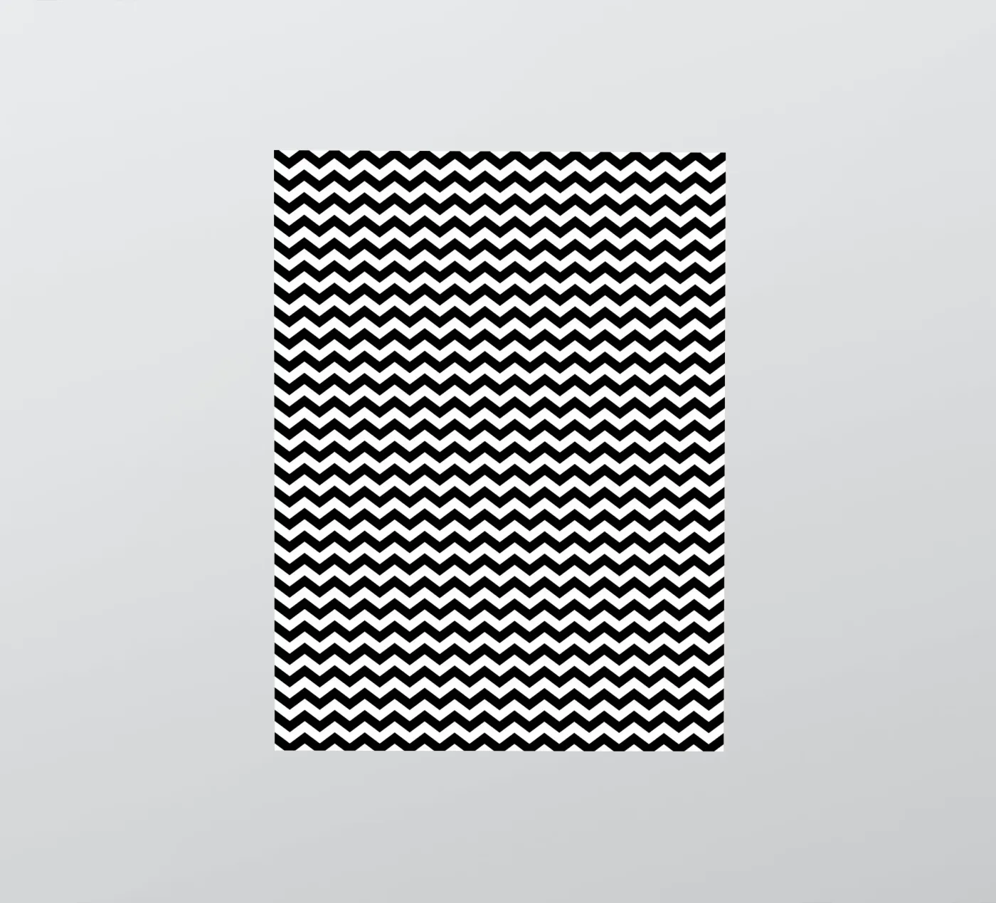 Minimal Chic Basic Chevron Pattern | Bianco e nero adesivo da Beauty in Simplicity