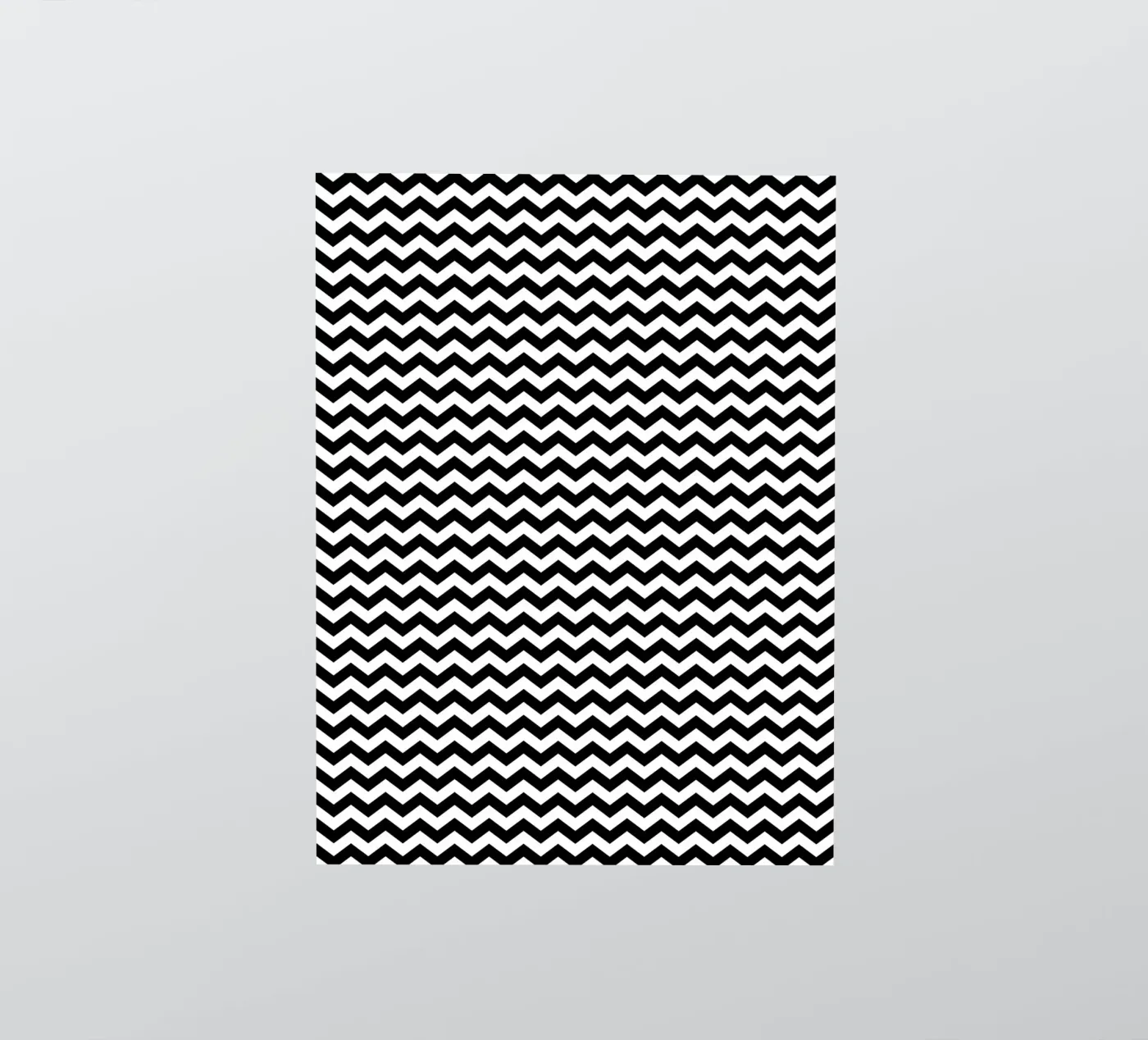 Minimal Chic Basic Chevron Pattern | Bianco e nero adesivo da Beauty in Simplicity