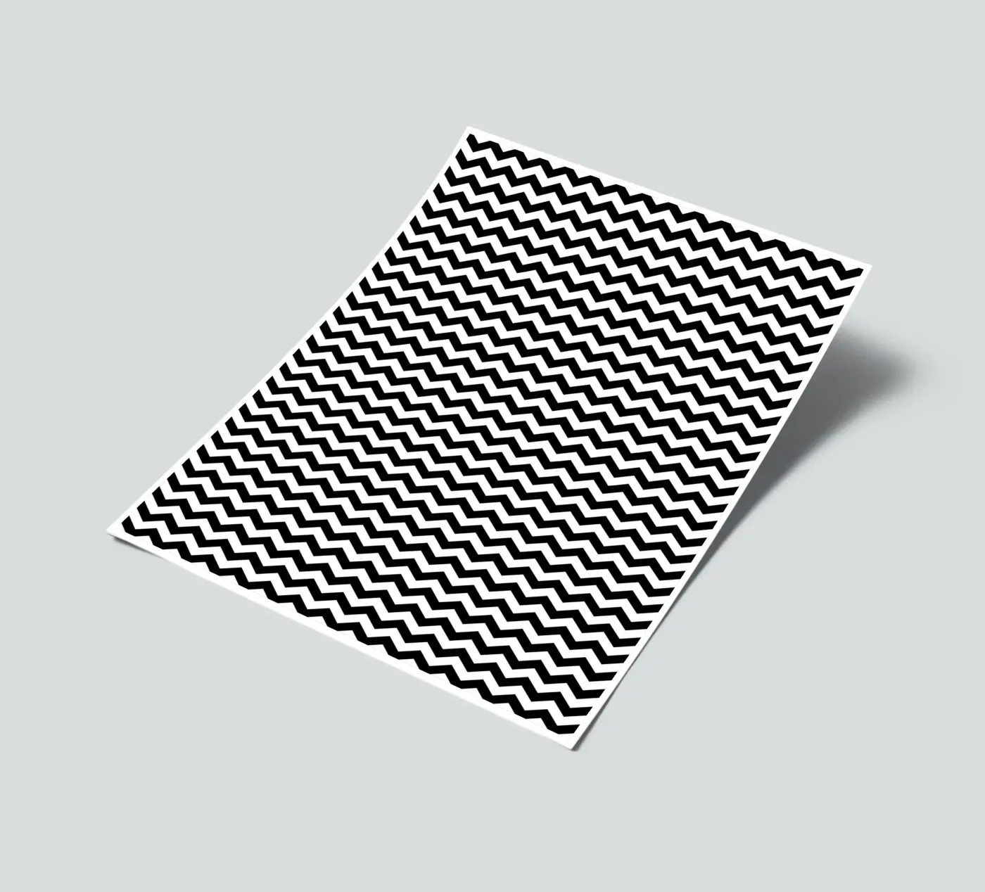 Minimal Chic Basic Chevron Pattern | Bianco e nero foglio adesivo da Beauty in Simplicity