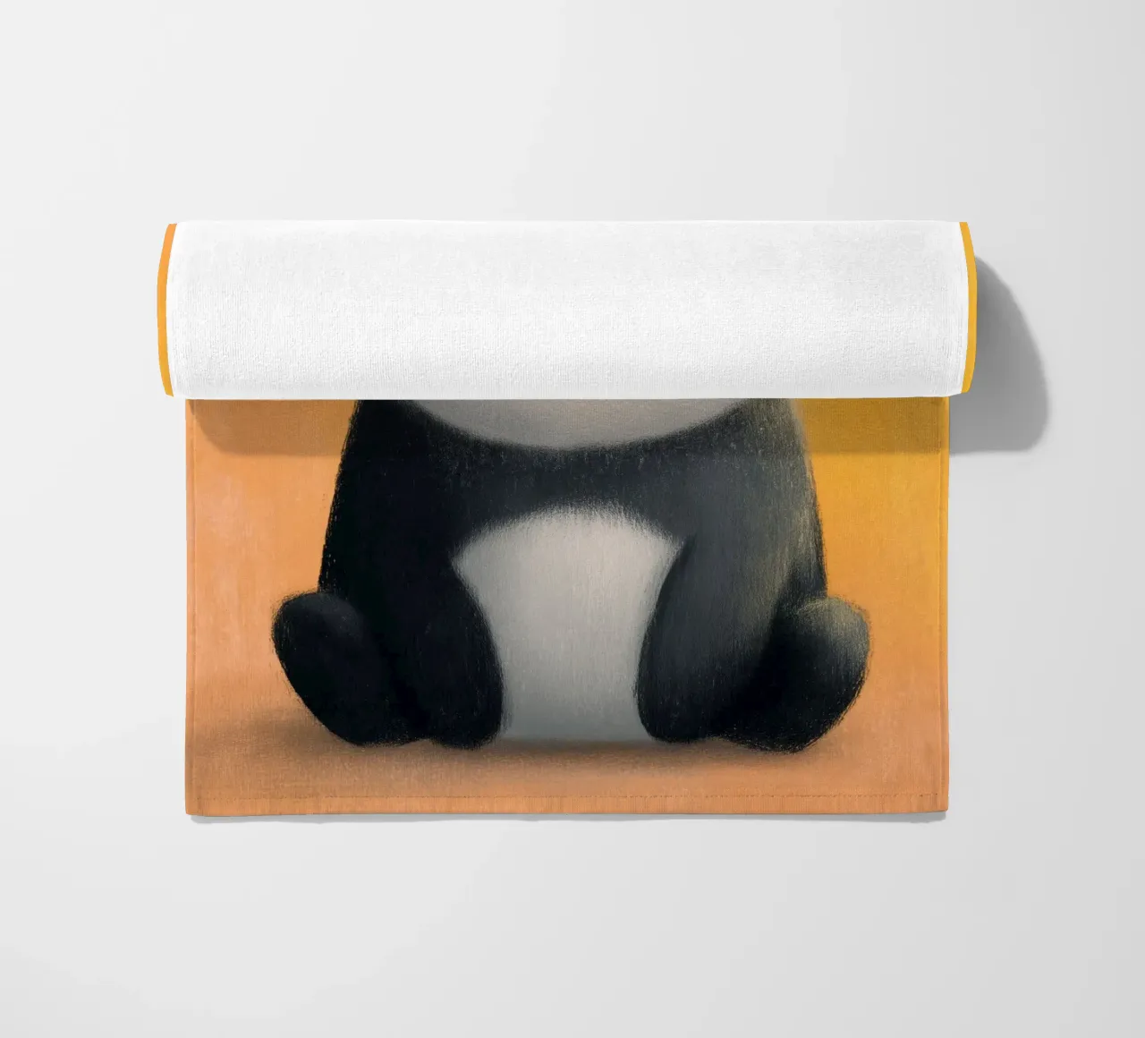 Panda and the Little Bird telo mare da Kiara