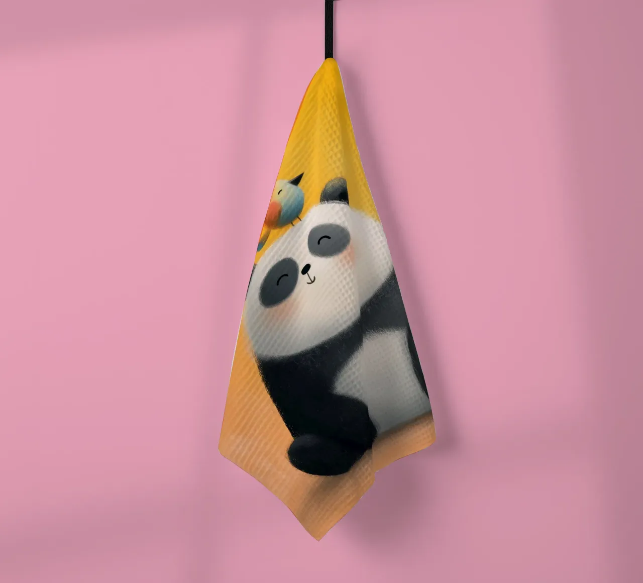 Panda and the Little Bird canovaccio da cucina da Kiara