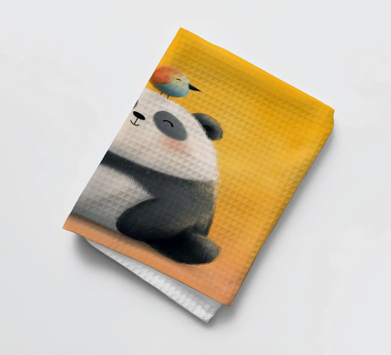 Panda and the Little Bird canovaccio da cucina da Kiara