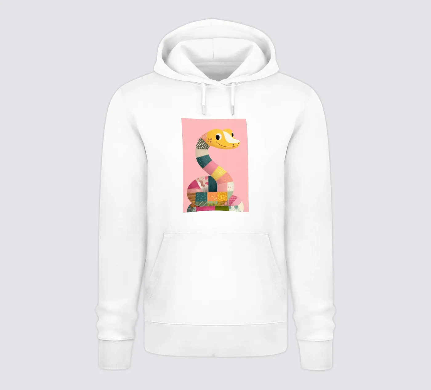 Patchy Python Hoodie von Kiara