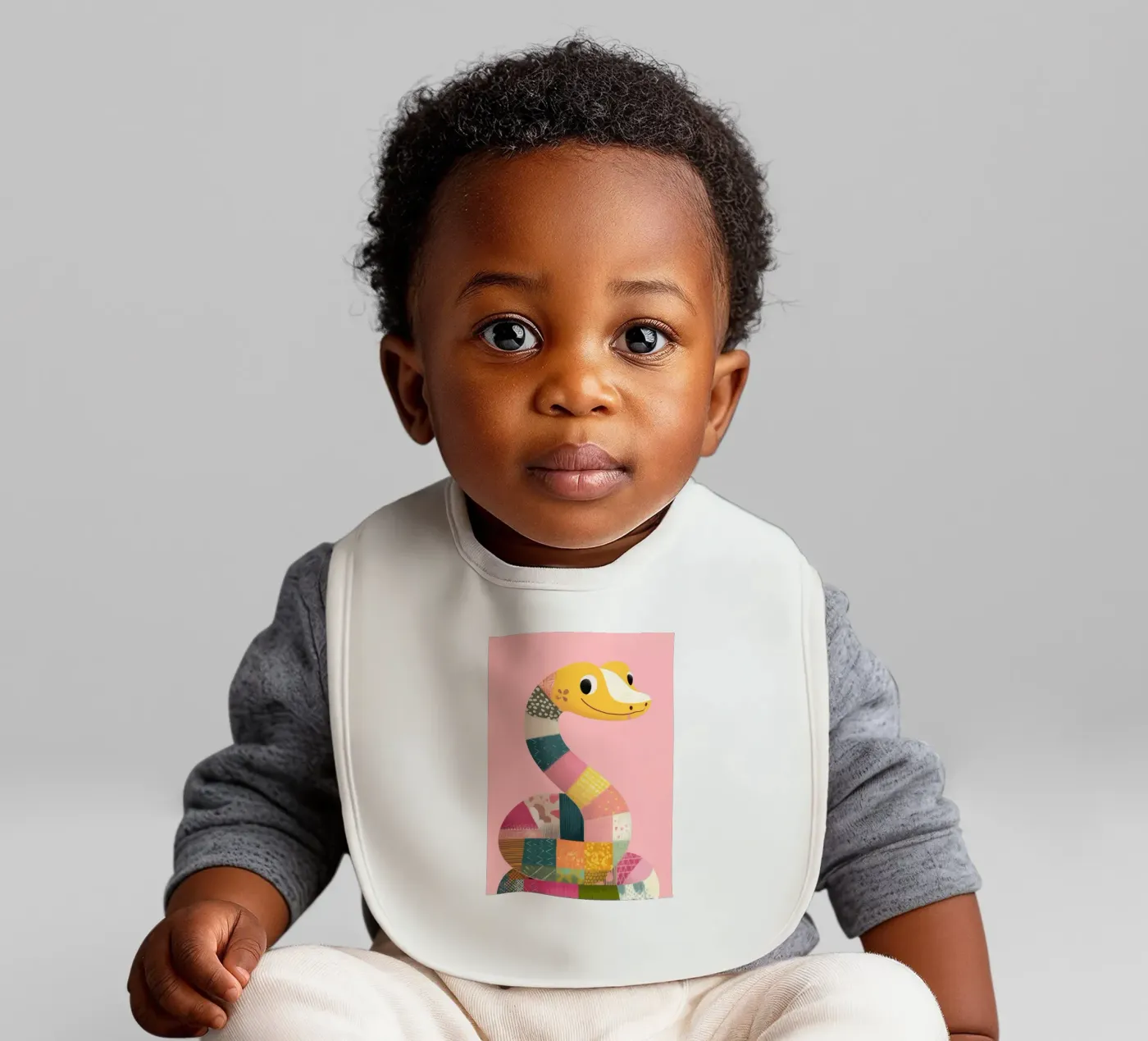 Patchy Python Babylätzchen von Kiara