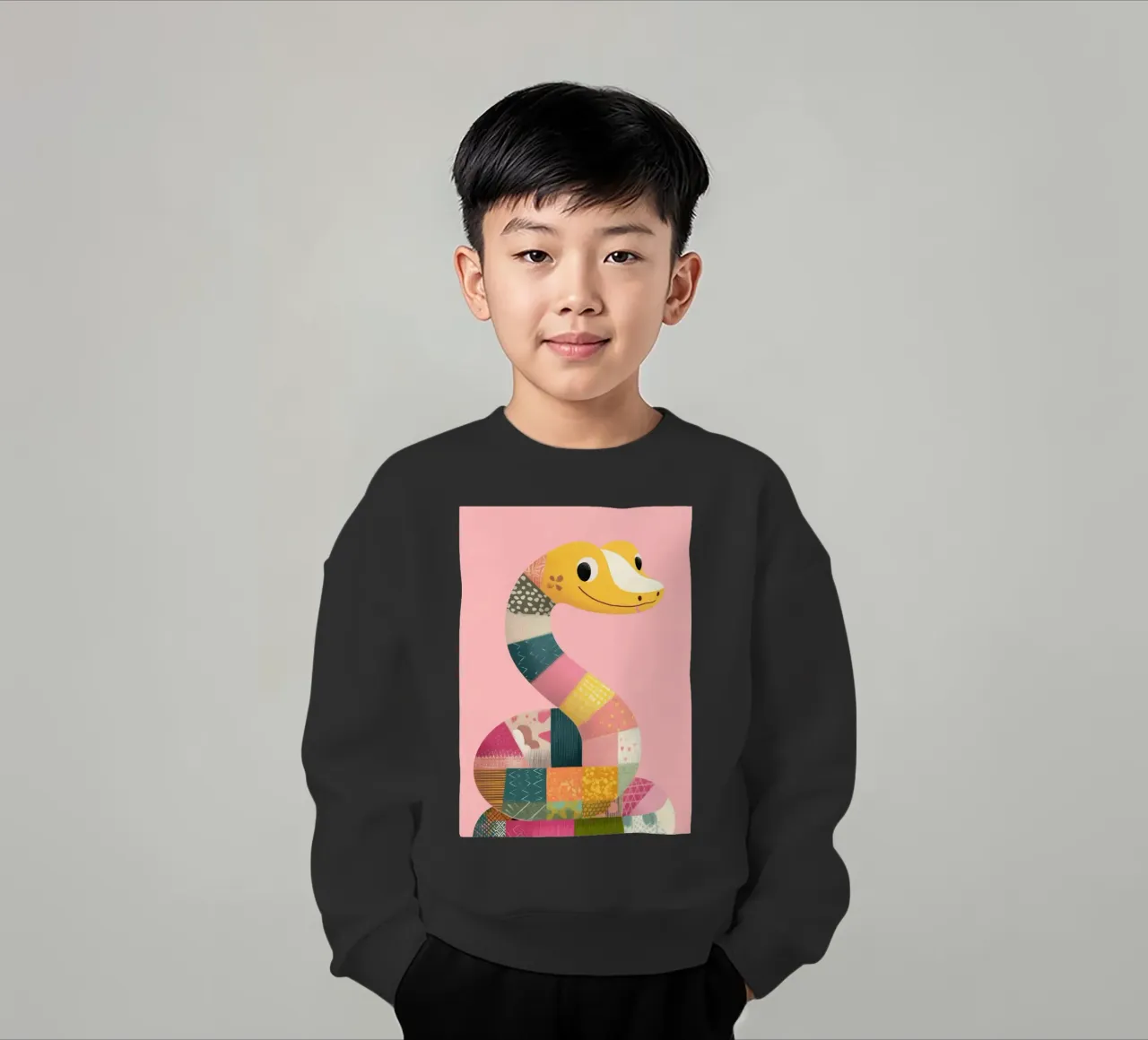 Patchy Python felpa bambino da Kiara