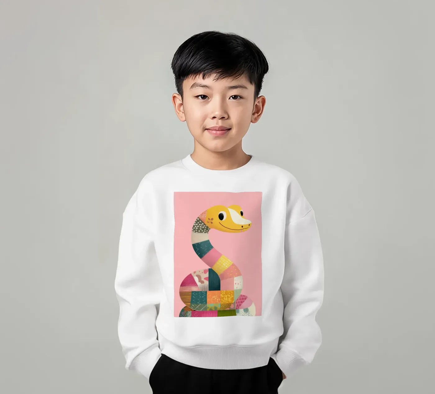 Patchy Python felpa bambino da Kiara